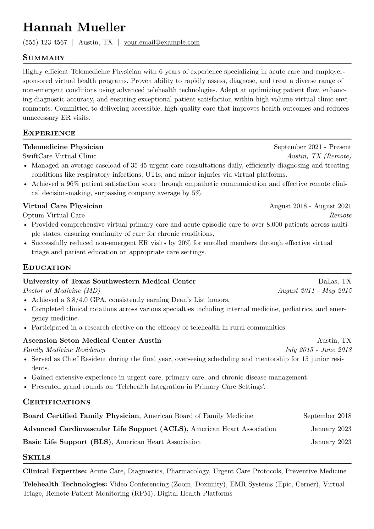 Telemedicine Physician version - Page 1