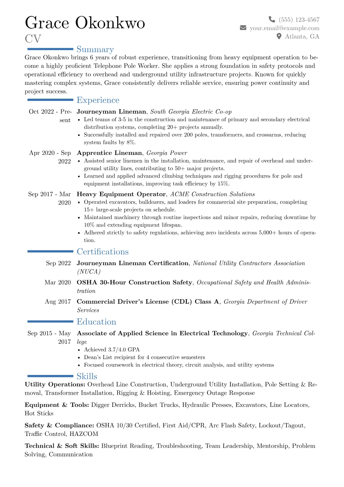 Career changer version - Page 1