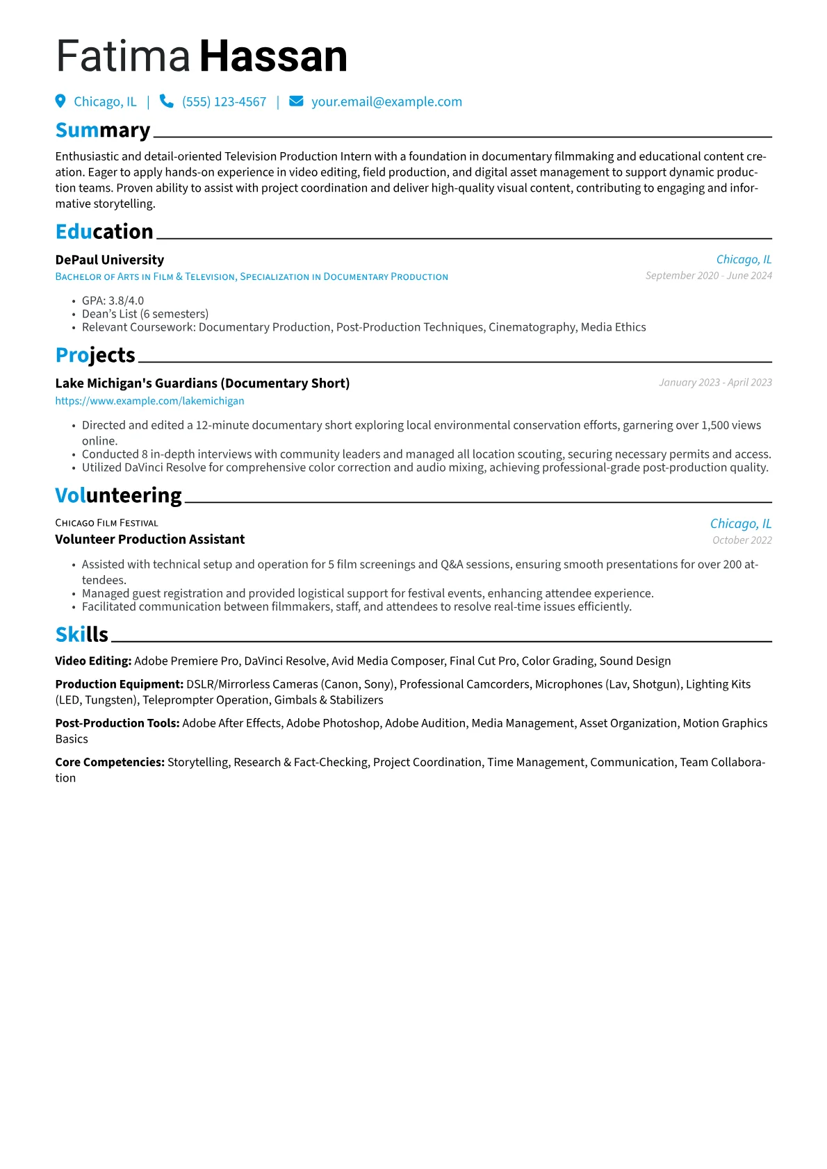 Television Production version - Page 1