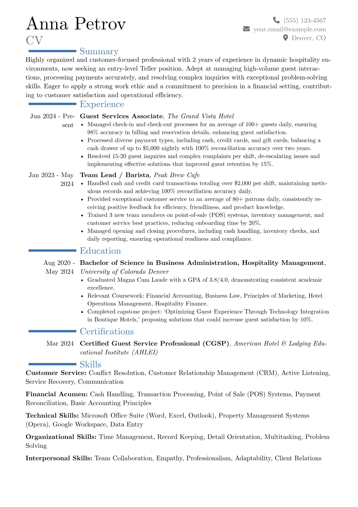 Career changer version - Page 1