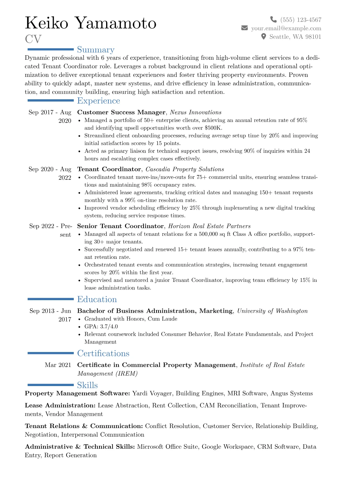 Career changer version - Page 1