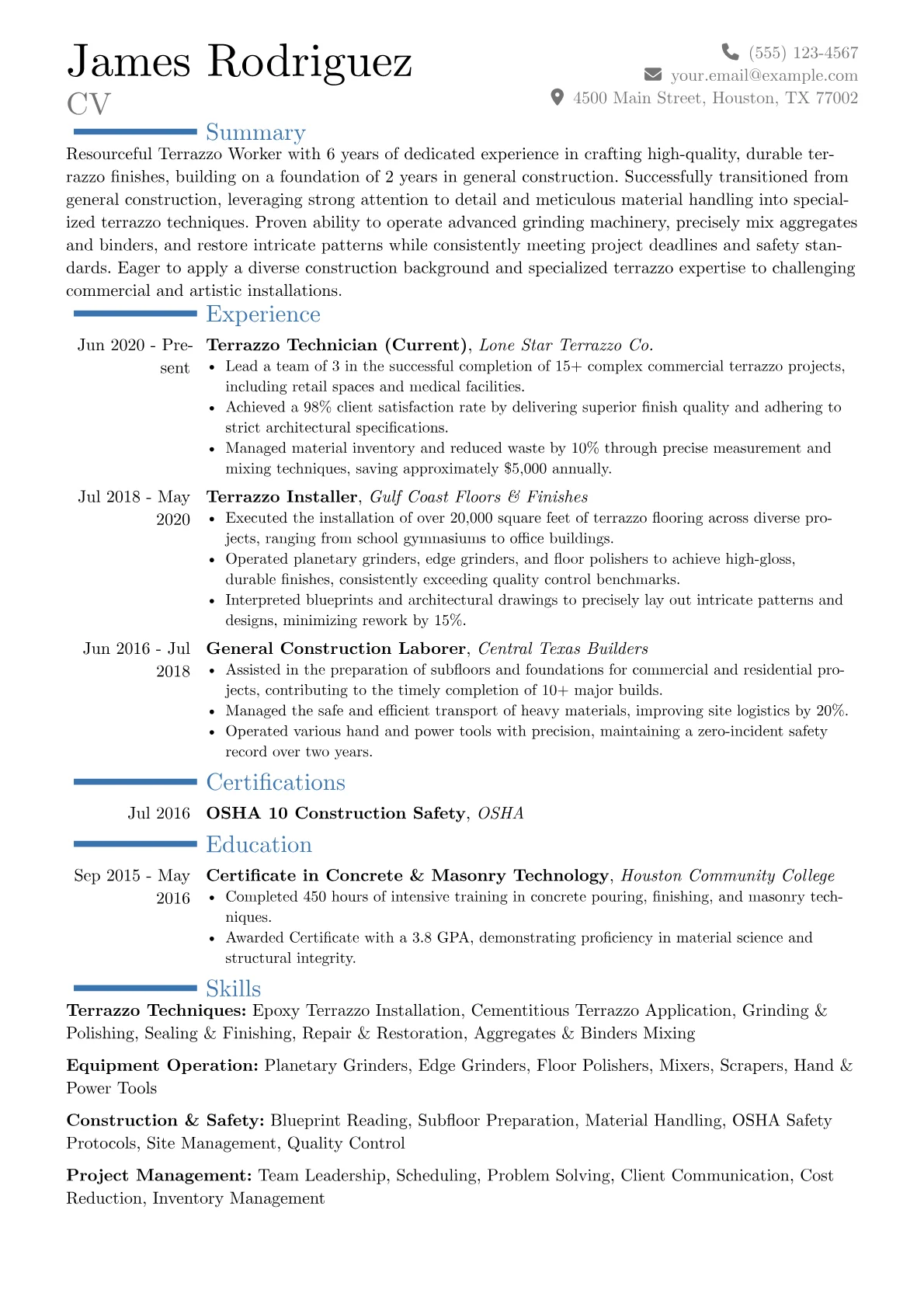 Career changer version - Page 1