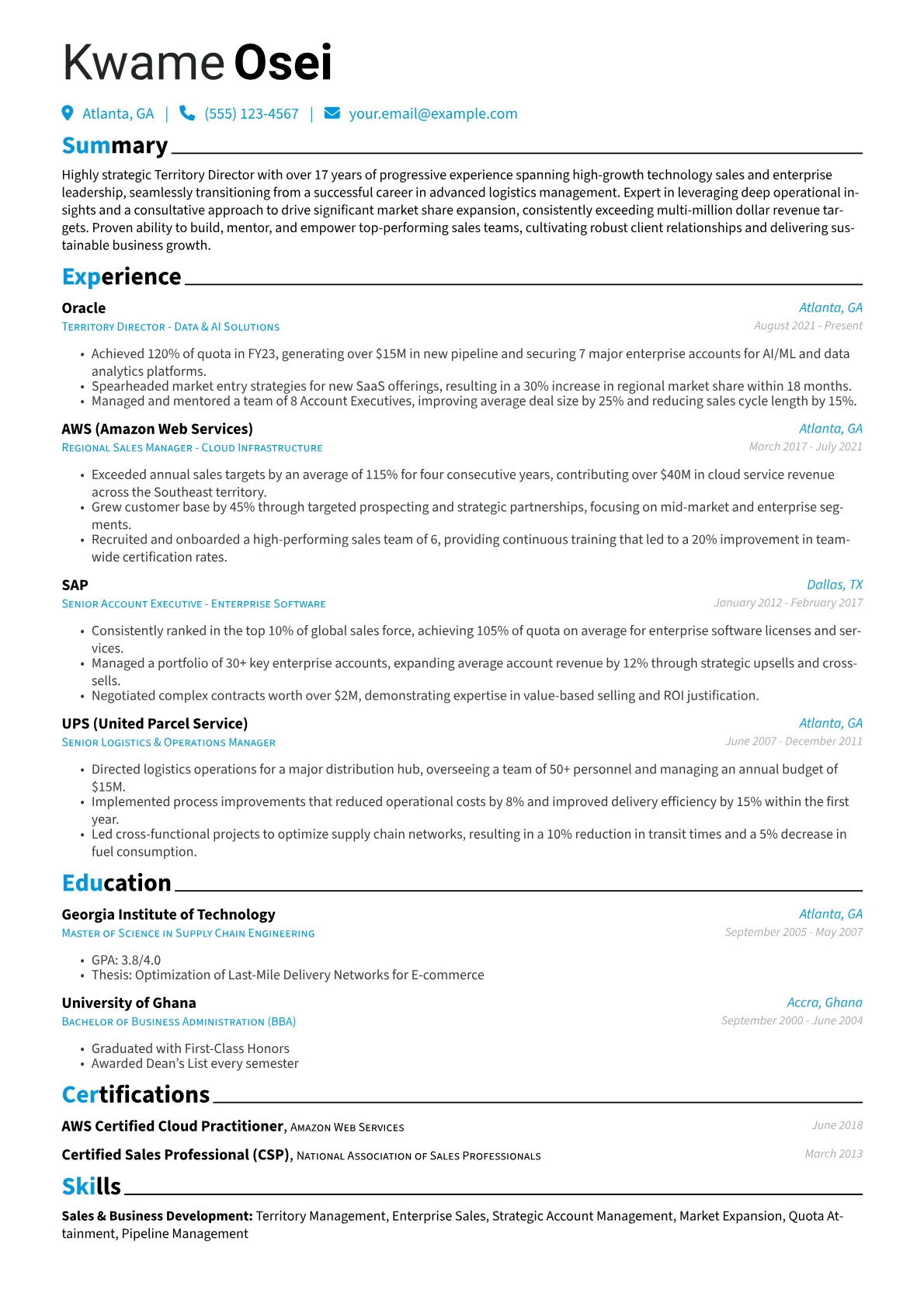 Career changer version - Page 1