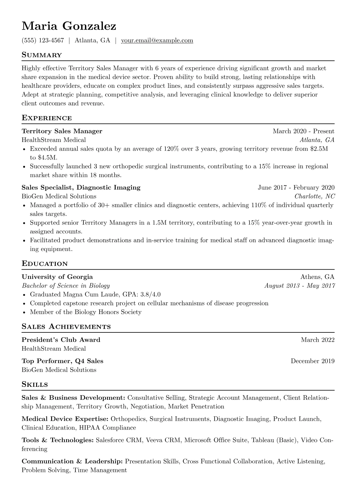 Medical Device version - Page 1