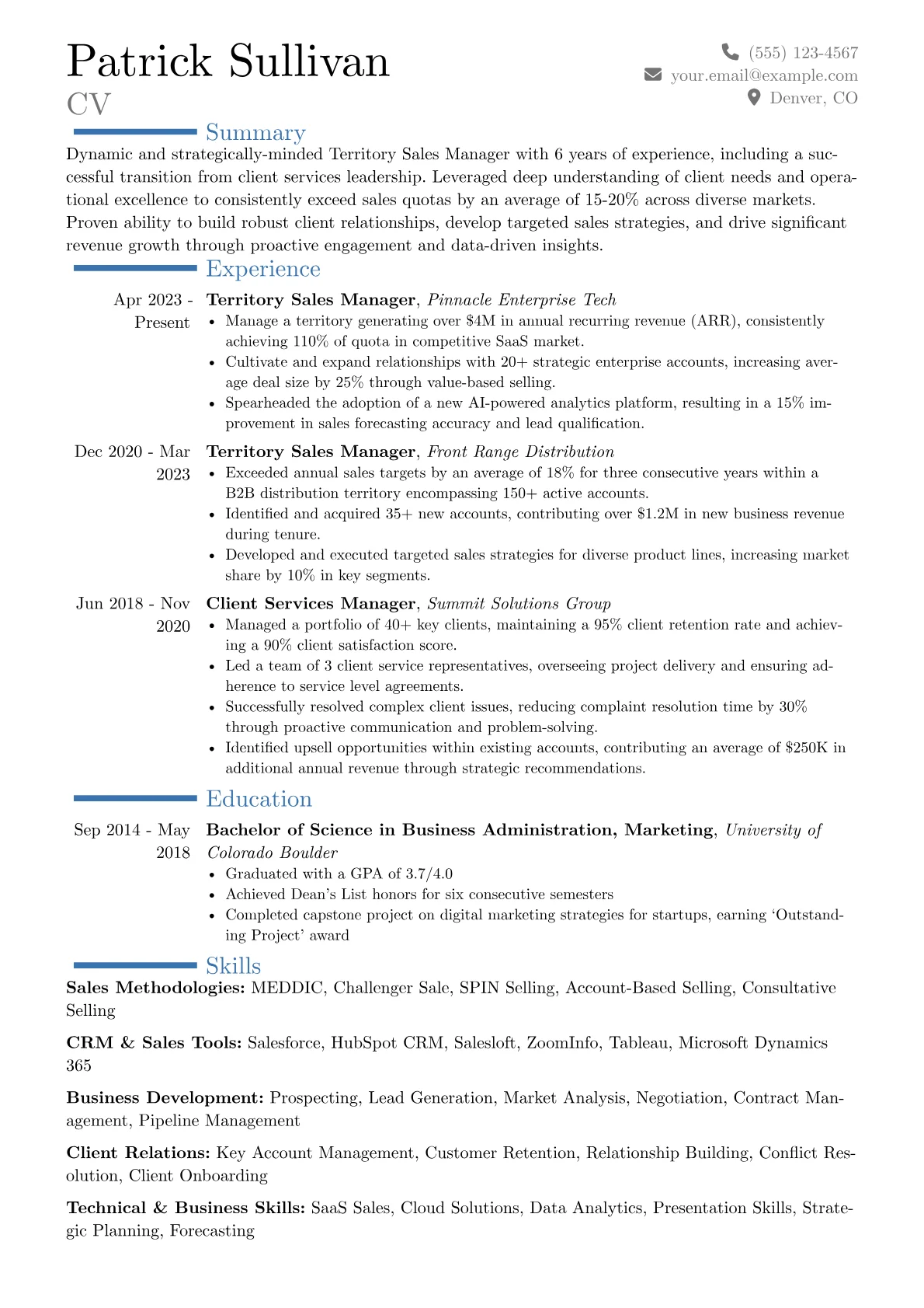 Career changer version - Page 1