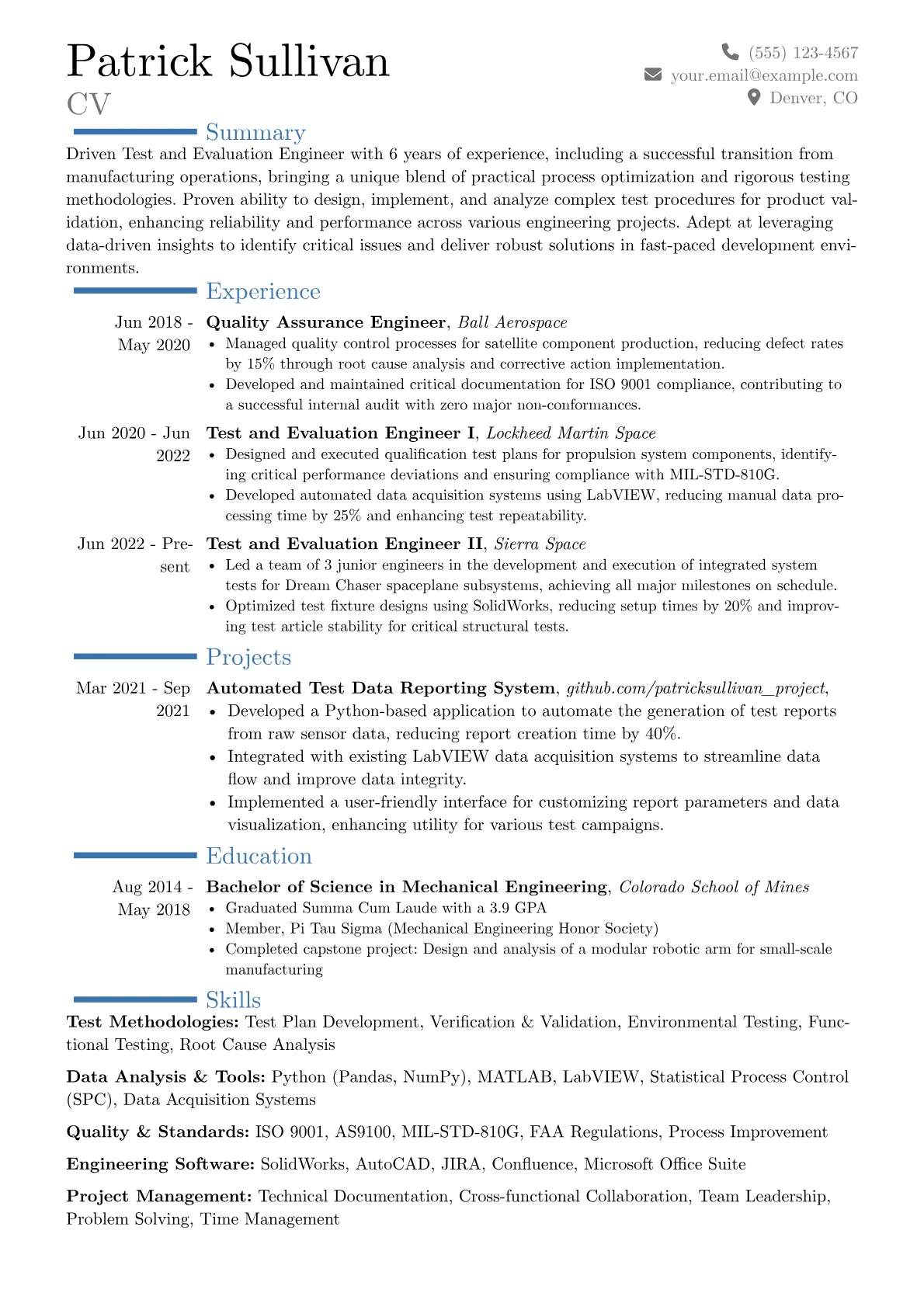 Career changer version - Page 1