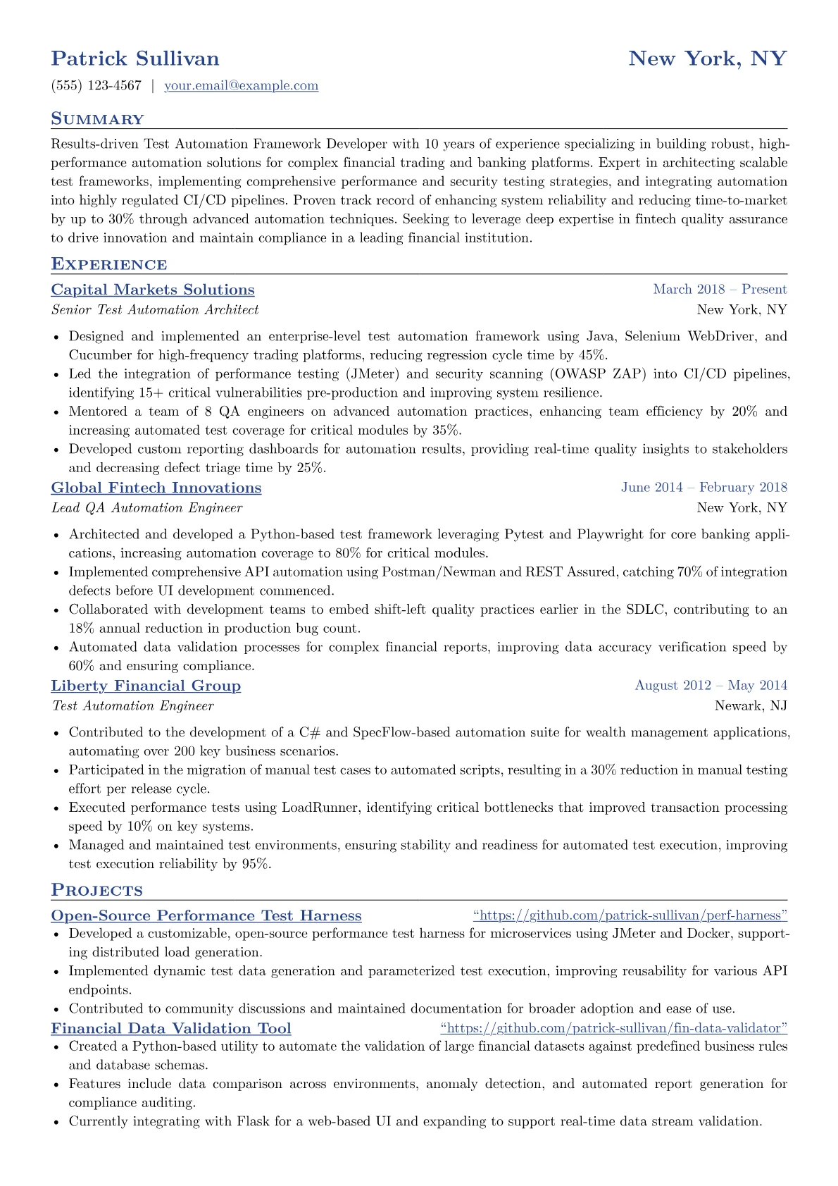 Financial Services version - Page 1