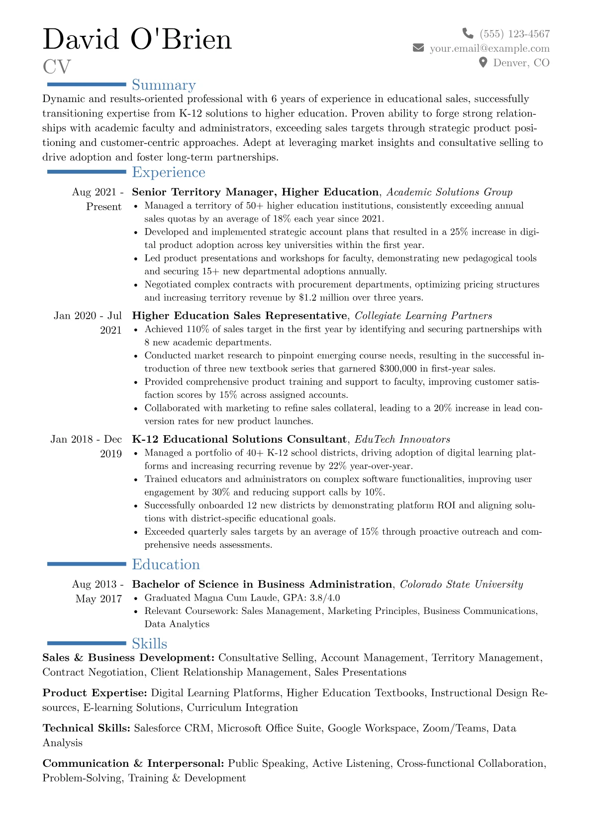 Career changer version - Page 1