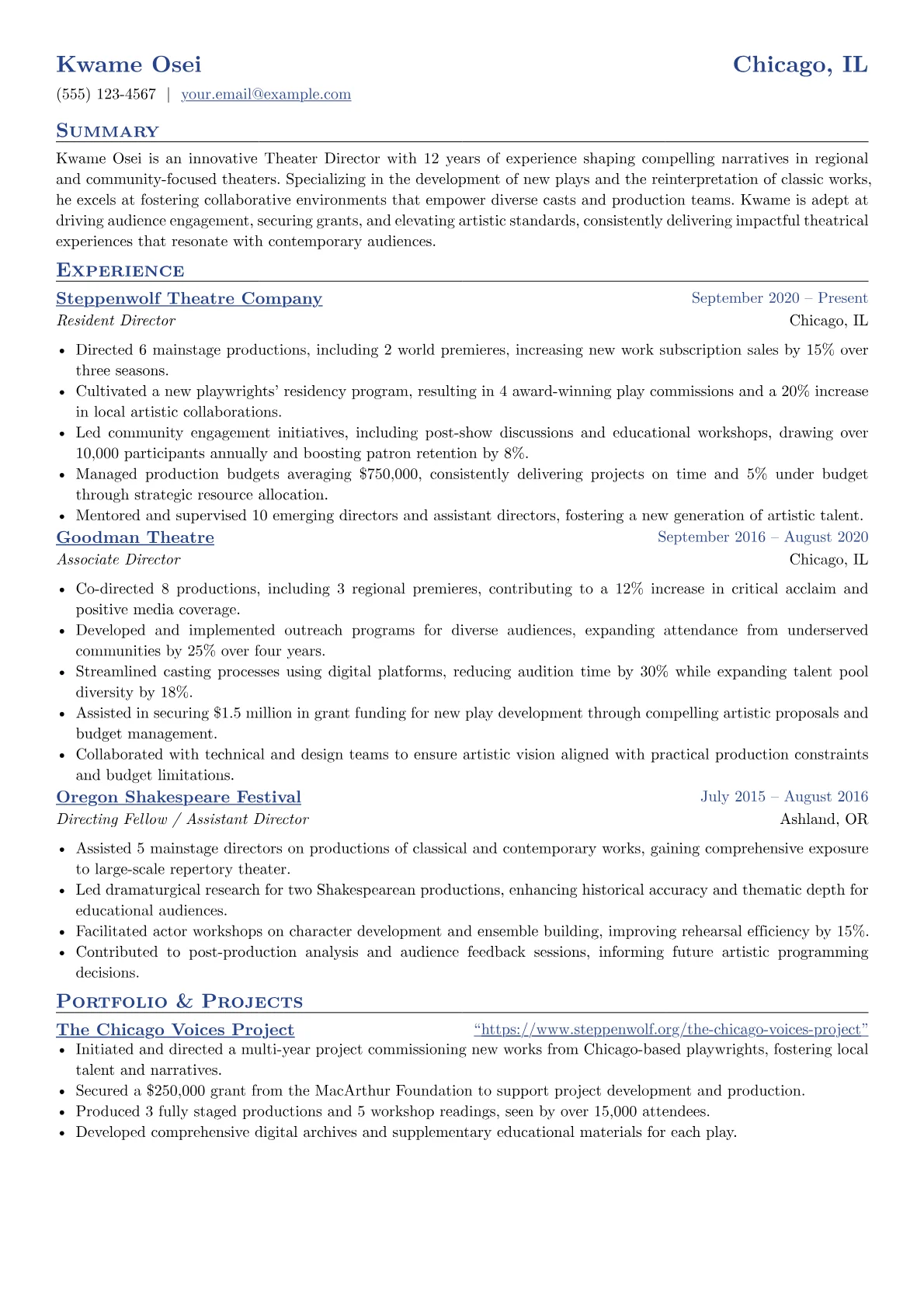Regional Theater & New version - Page 1