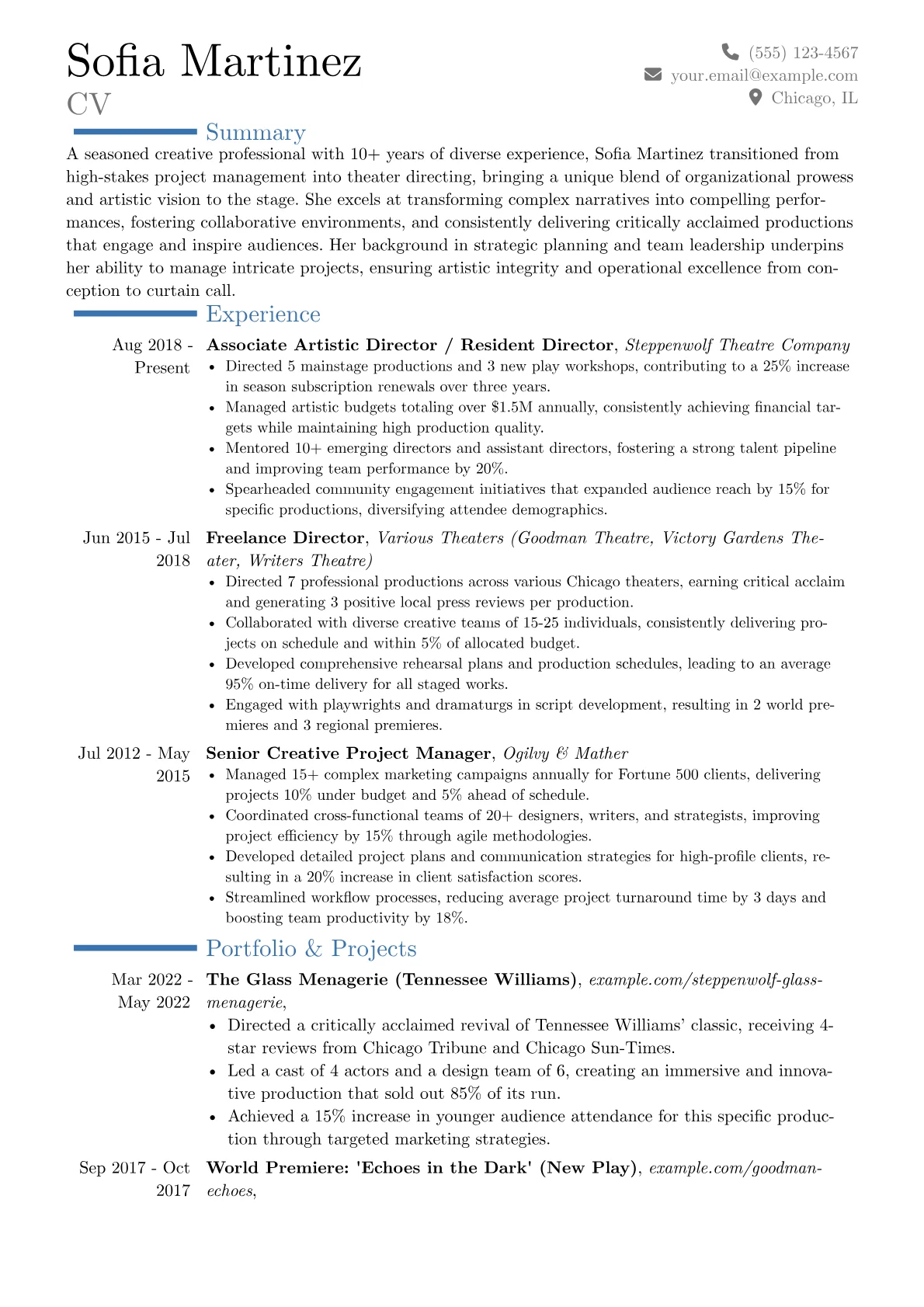 Career changer version - Page 1