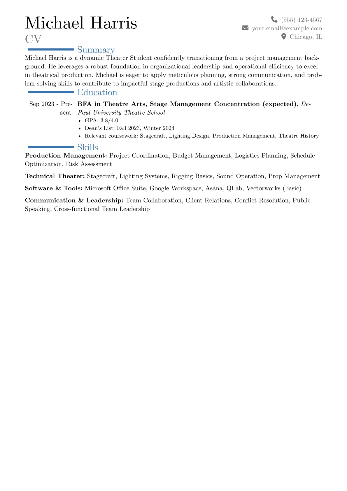 Career changer version - Page 1