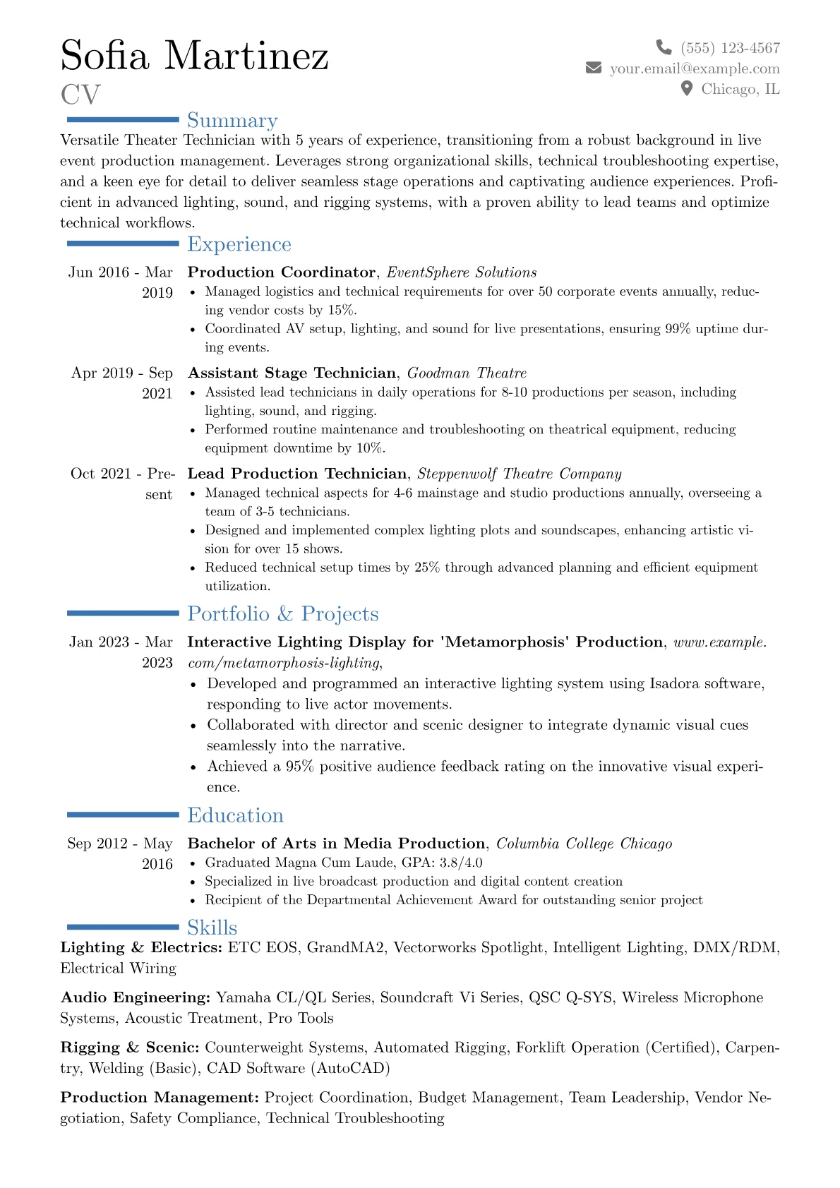 Career changer version - Page 1
