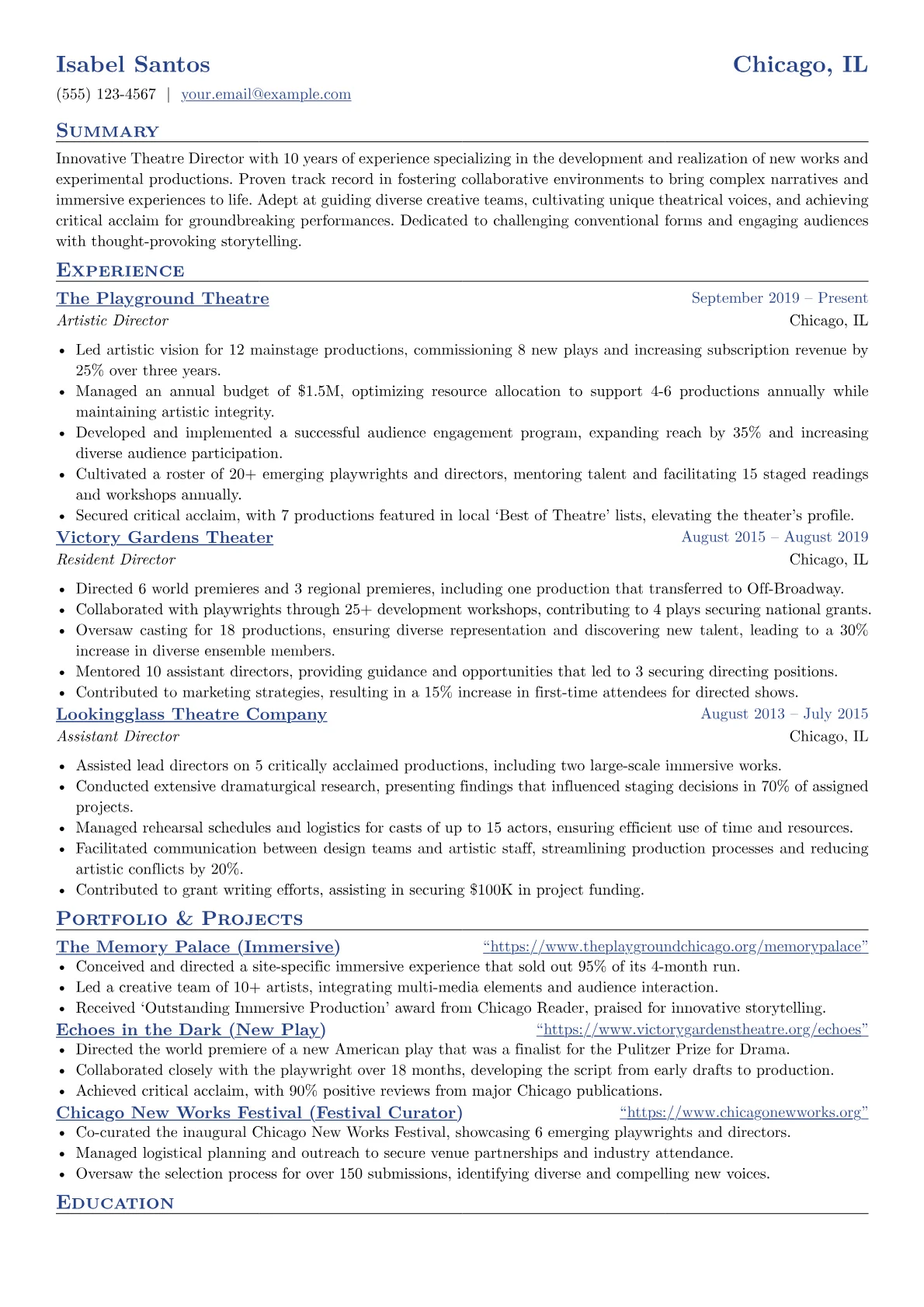 New Works version - Page 1