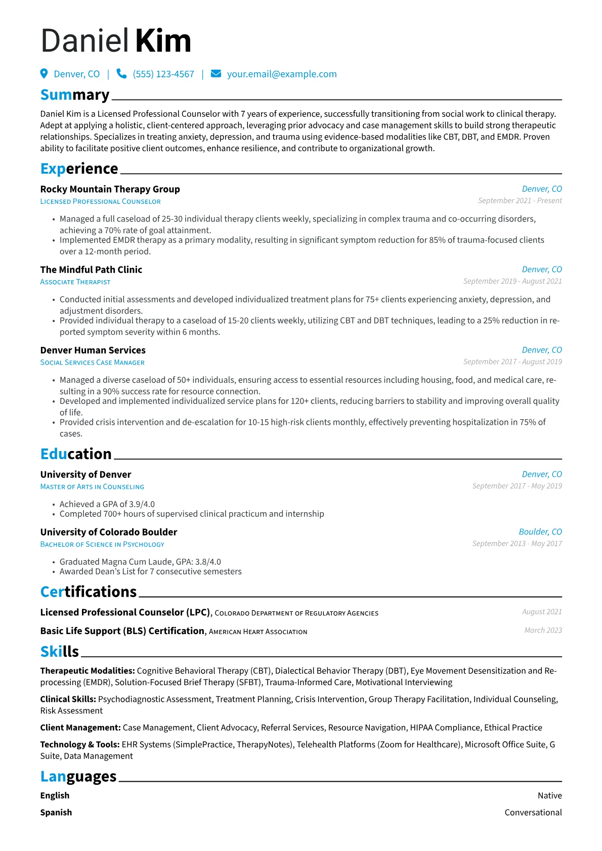 Career changer version - Page 1
