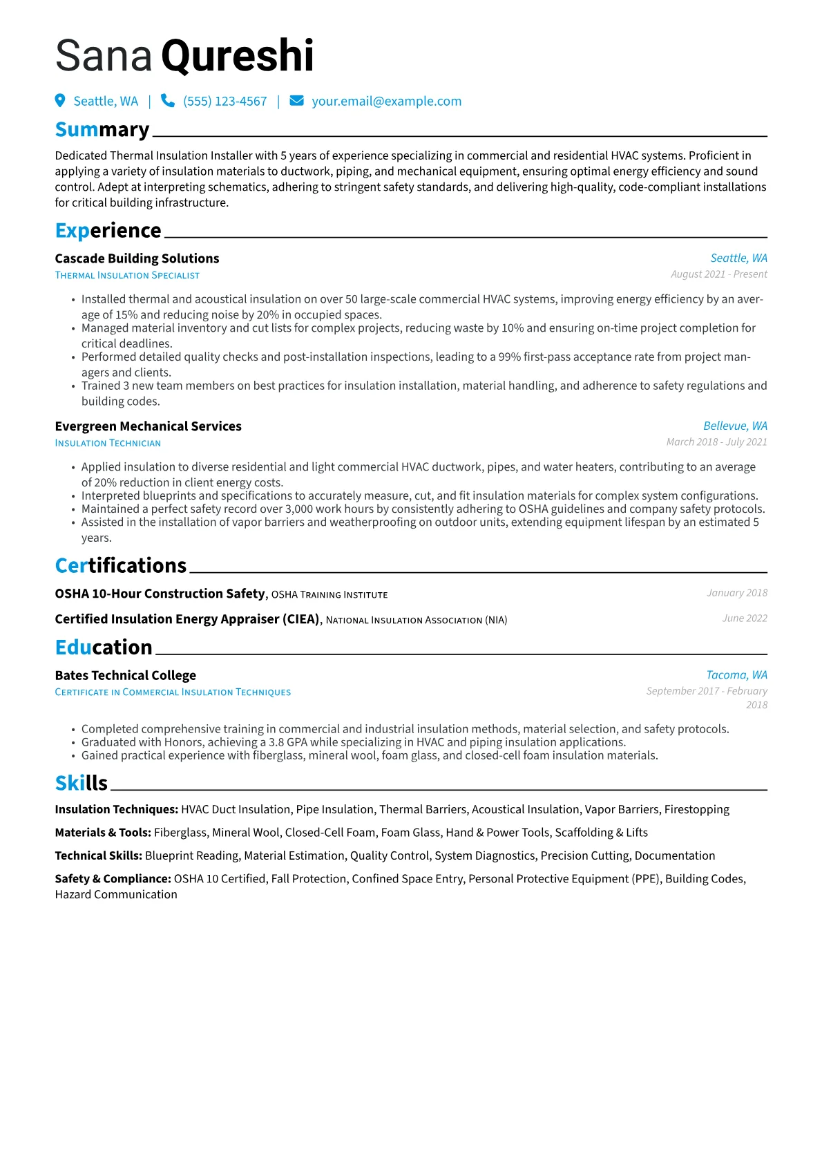 Thermal Insulation version - Page 1