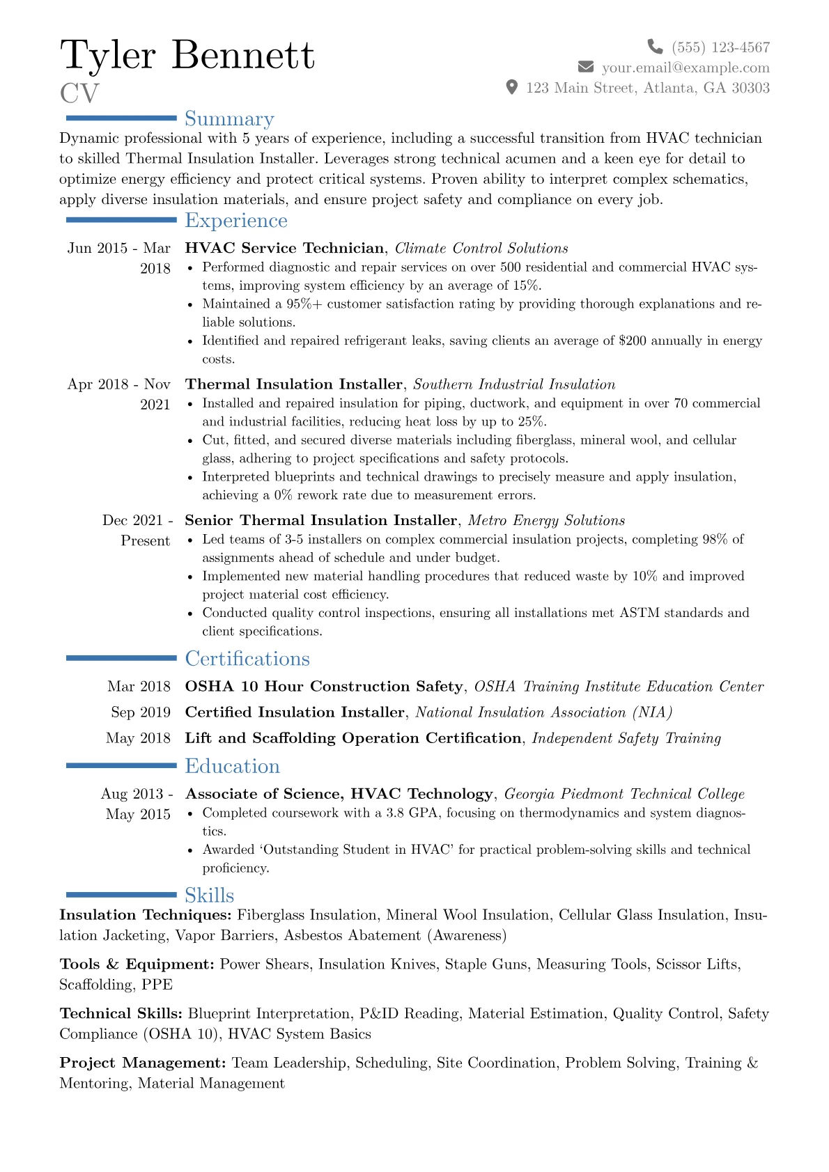 Career changer version - Page 1