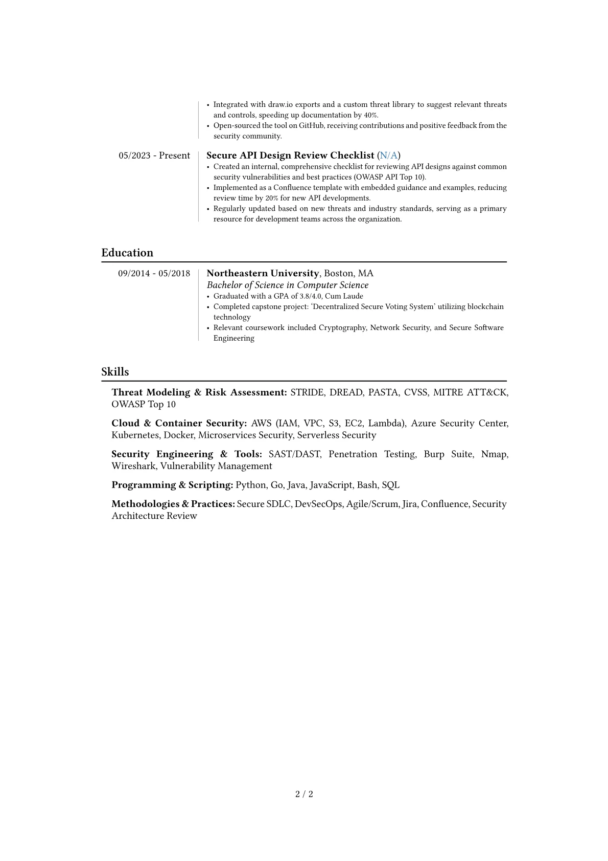 Career changer version - Page 2
