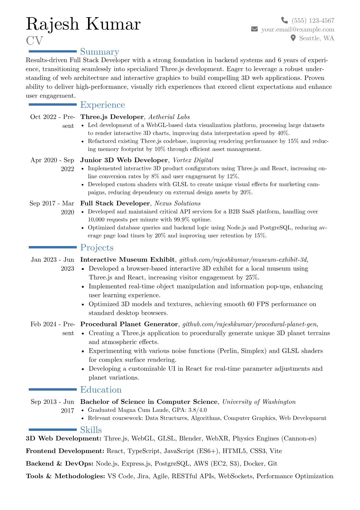 Career changer version - Page 1