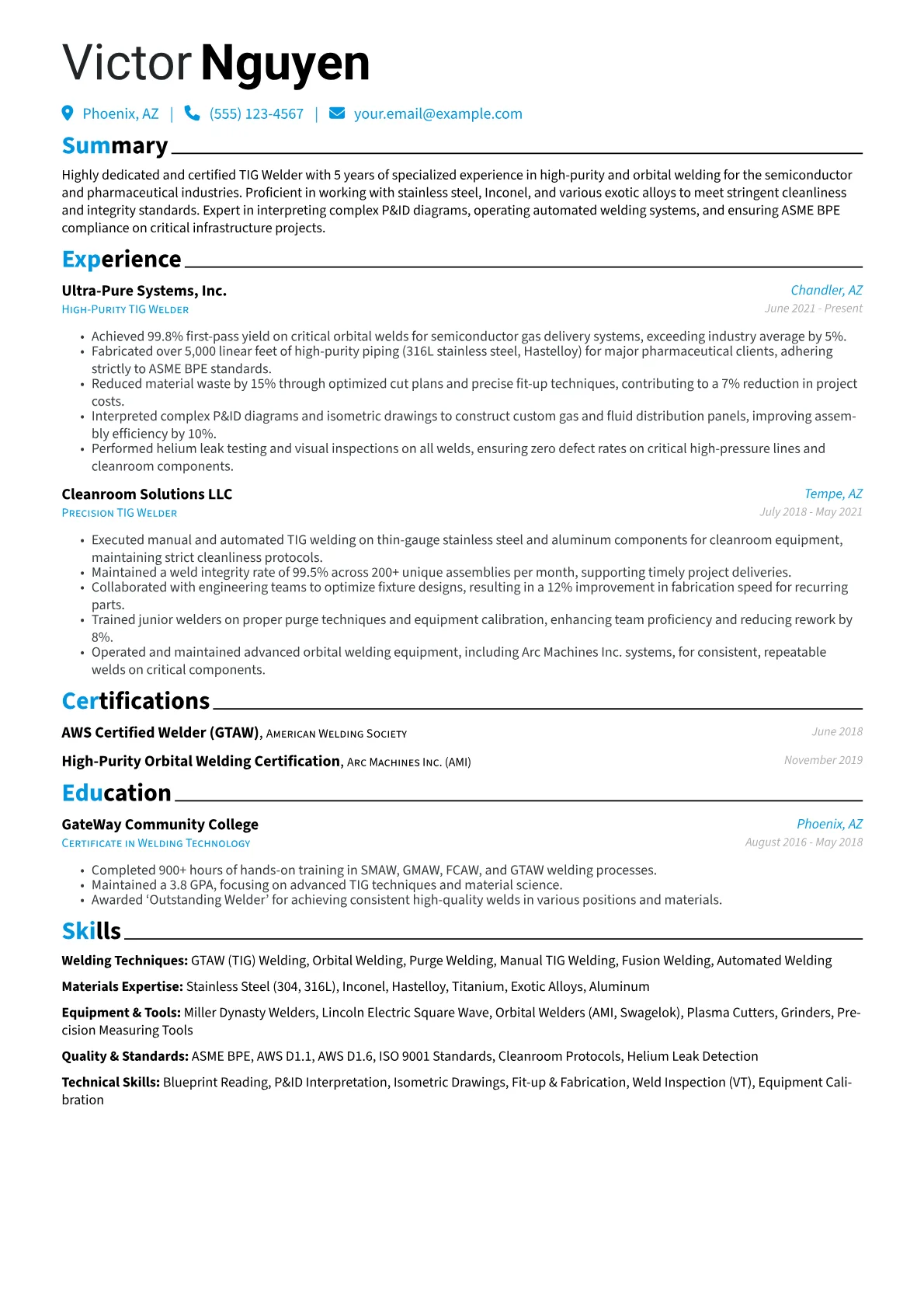 High-Purity TIG Welder version - Page 1