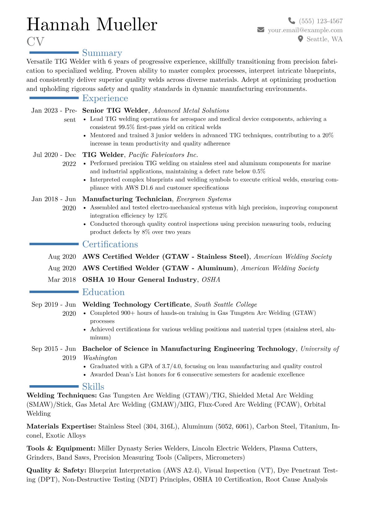 Career changer version - Page 1