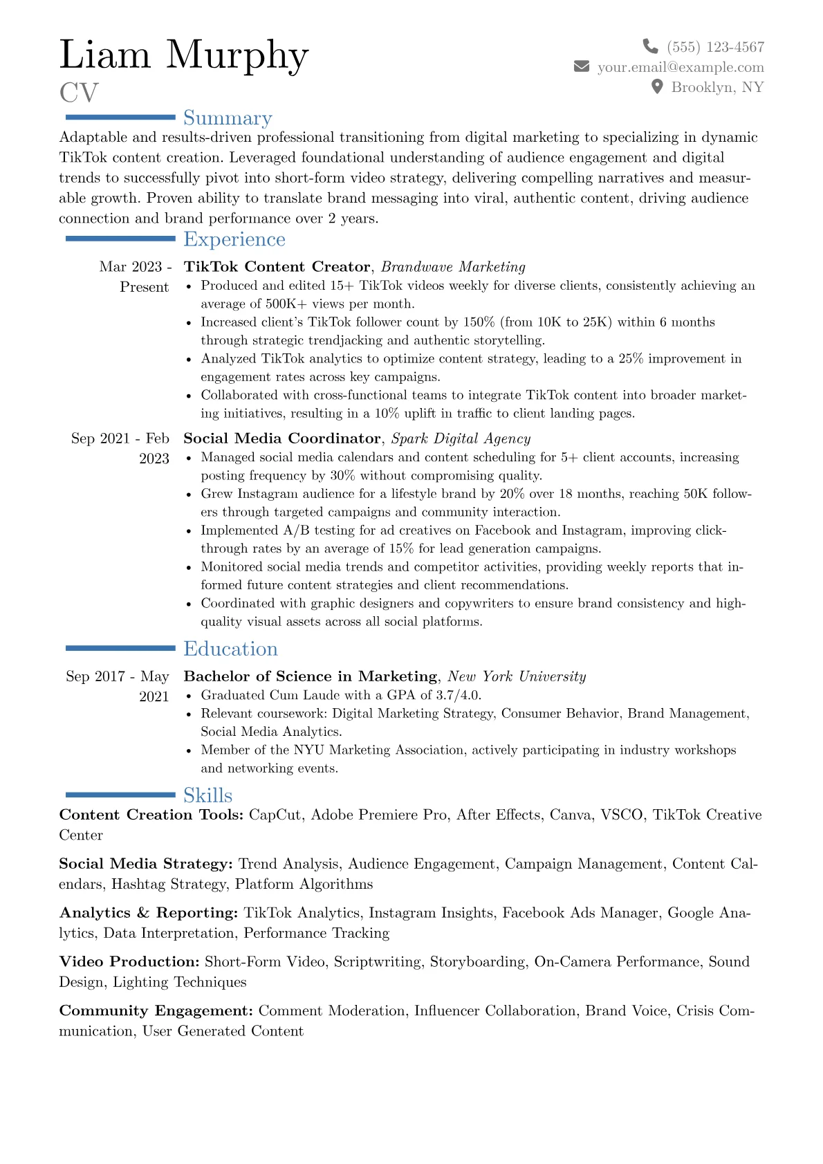 Career changer version - Page 1