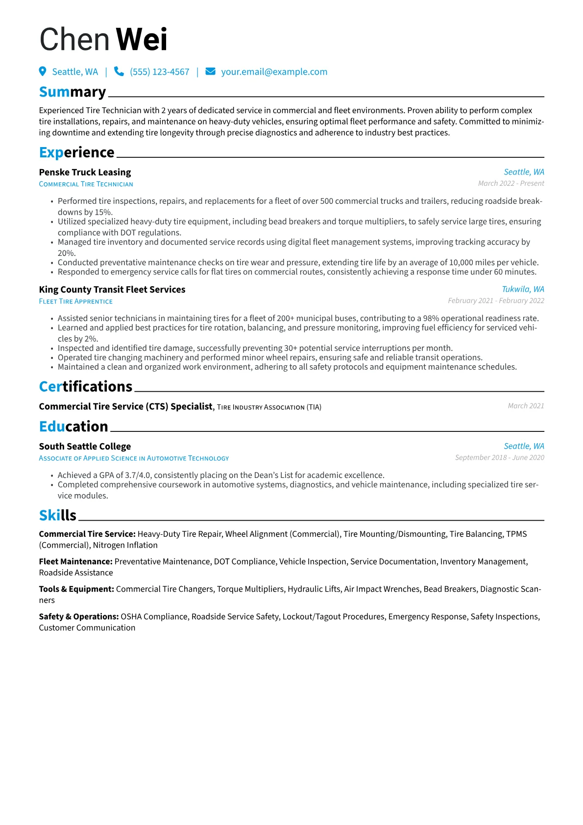 Commercial Fleet version - Page 1