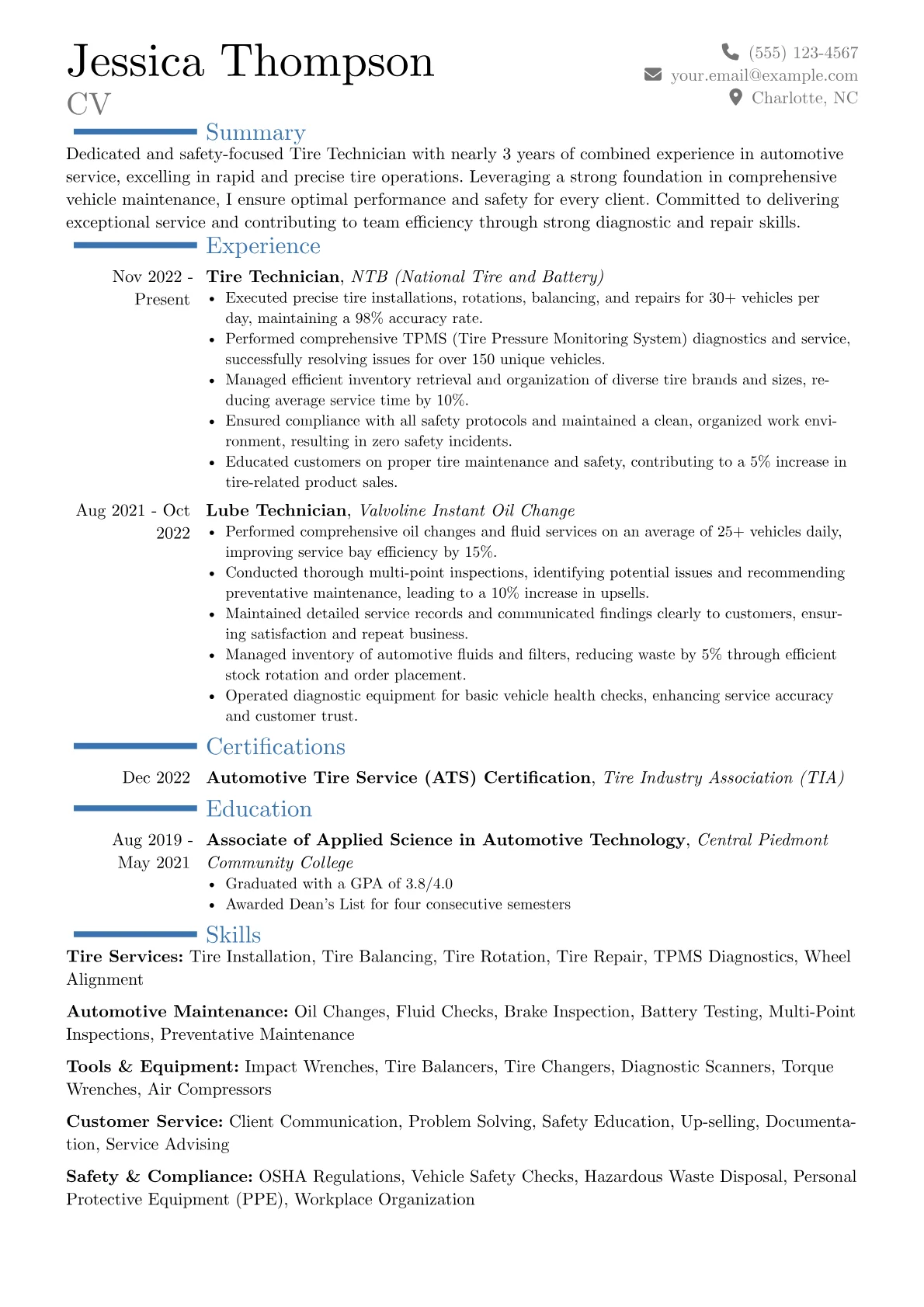 Career changer version - Page 1