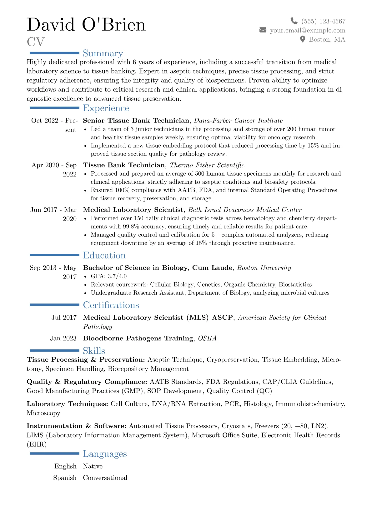 Career changer version - Page 1