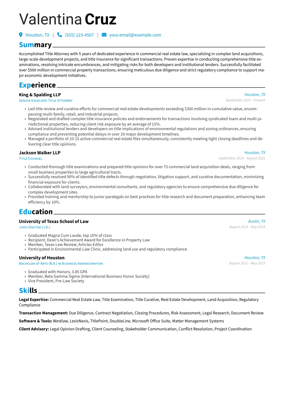 Legal Expertise version - Page 1