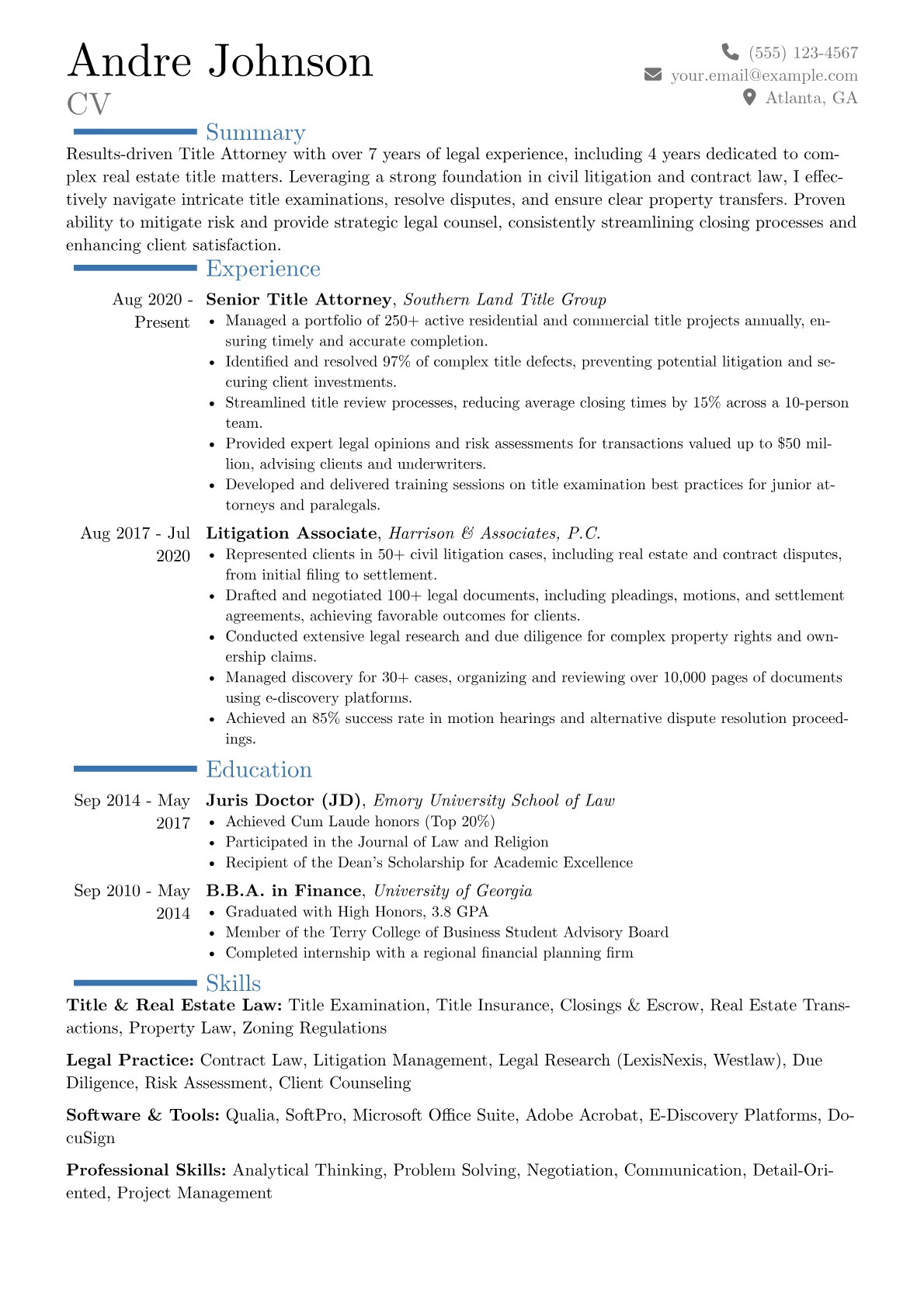 Career changer version - Page 1