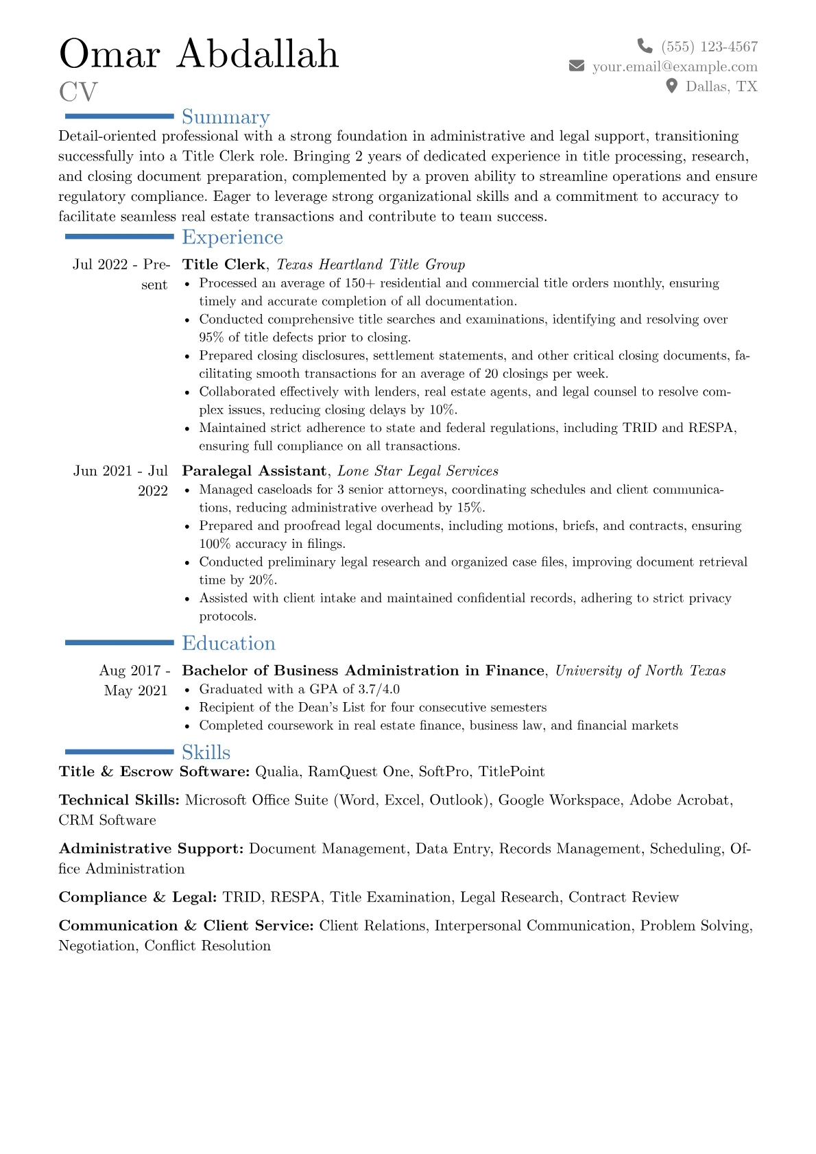 Career changer version - Page 1