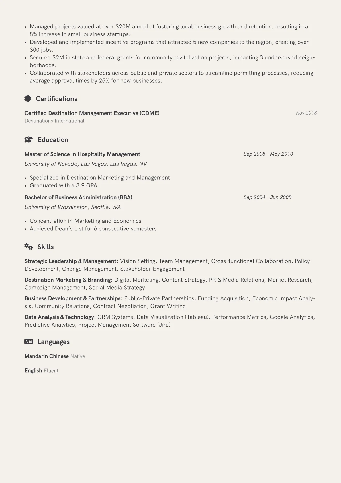 Career changer version - Page 2