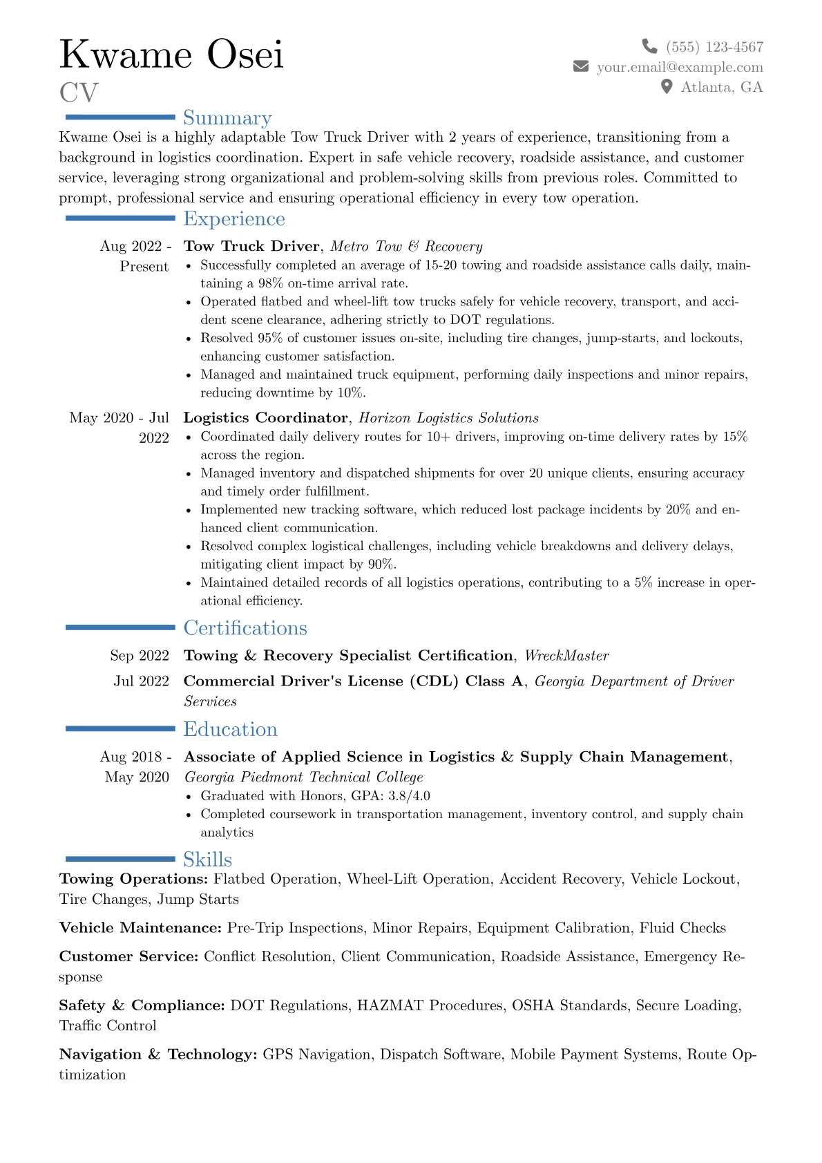 Career changer version - Page 1