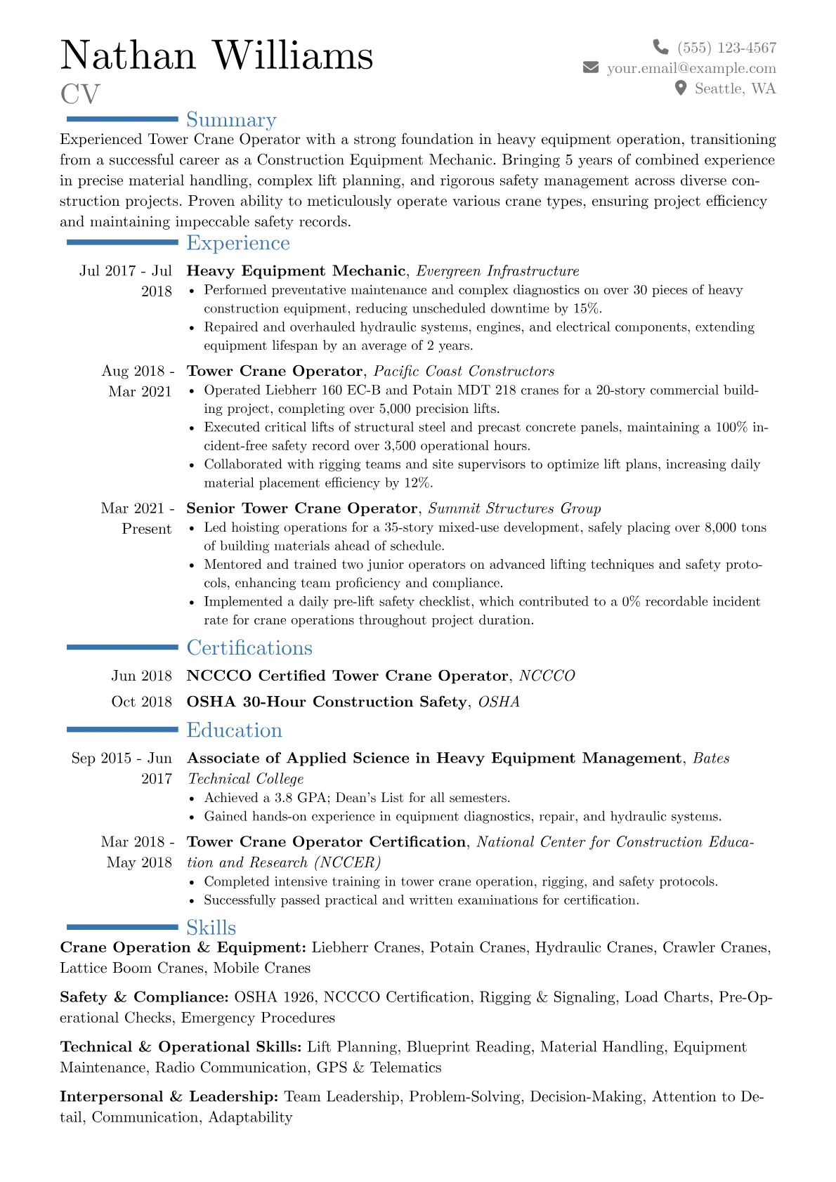 Career changer version - Page 1