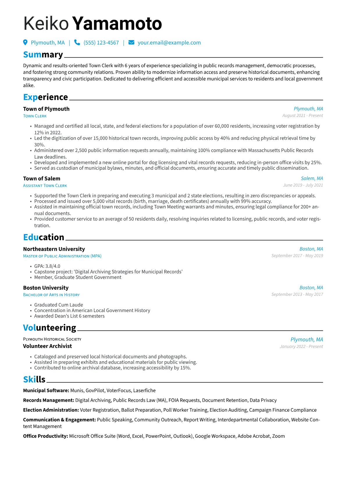 Municipal Software version - Page 1
