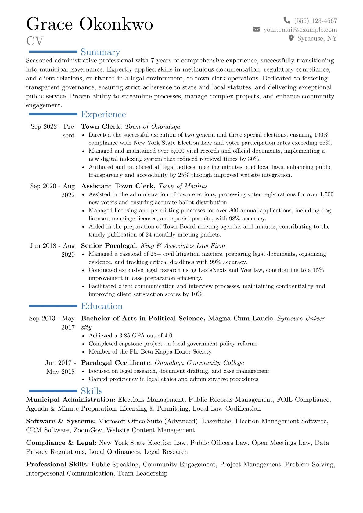 Career changer version - Page 1