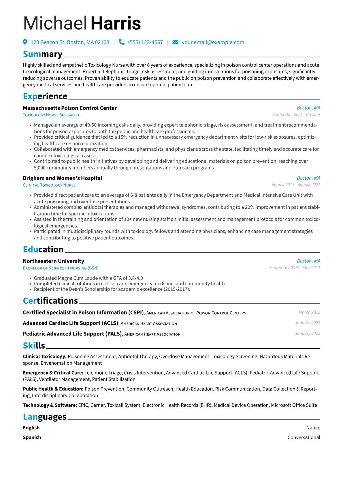 Toxicology Nurse version - Page 1