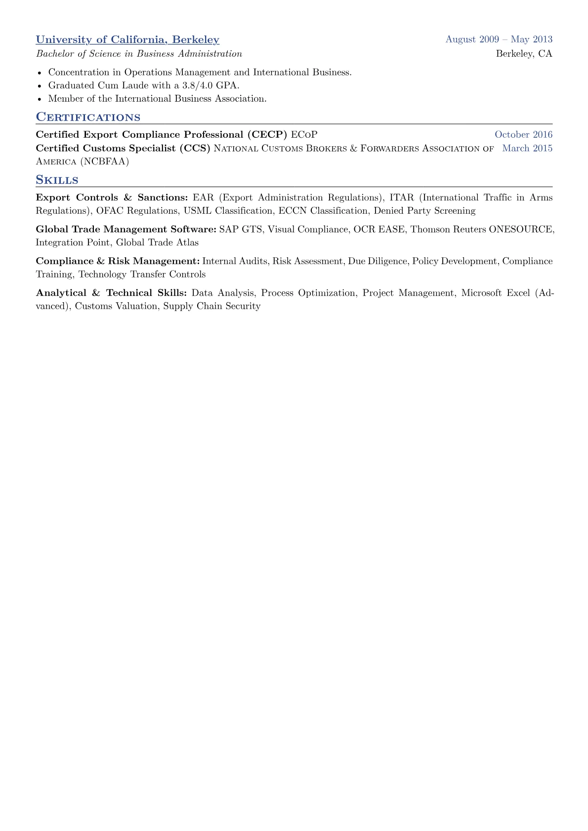 Trade Compliance version - Page 2