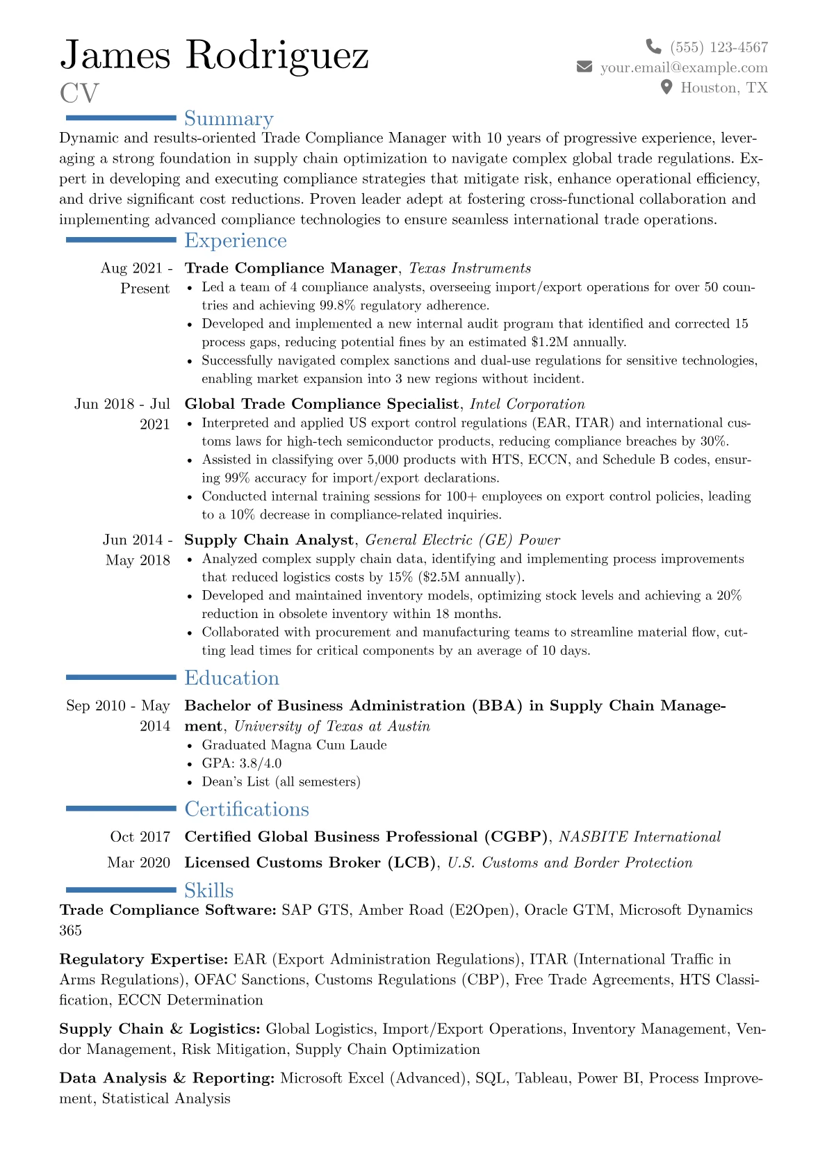 Career changer version - Page 1