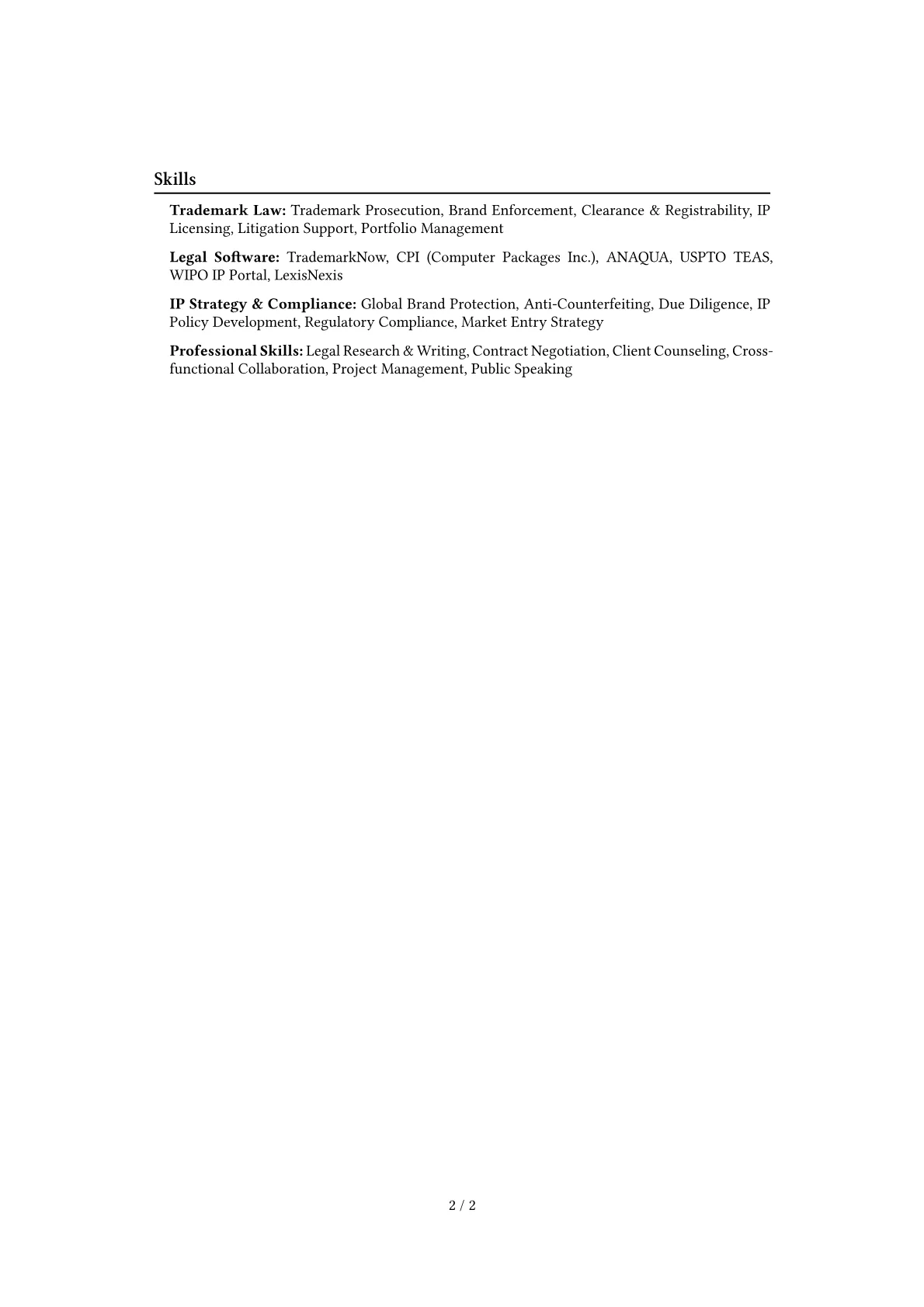 Career changer version - Page 2
