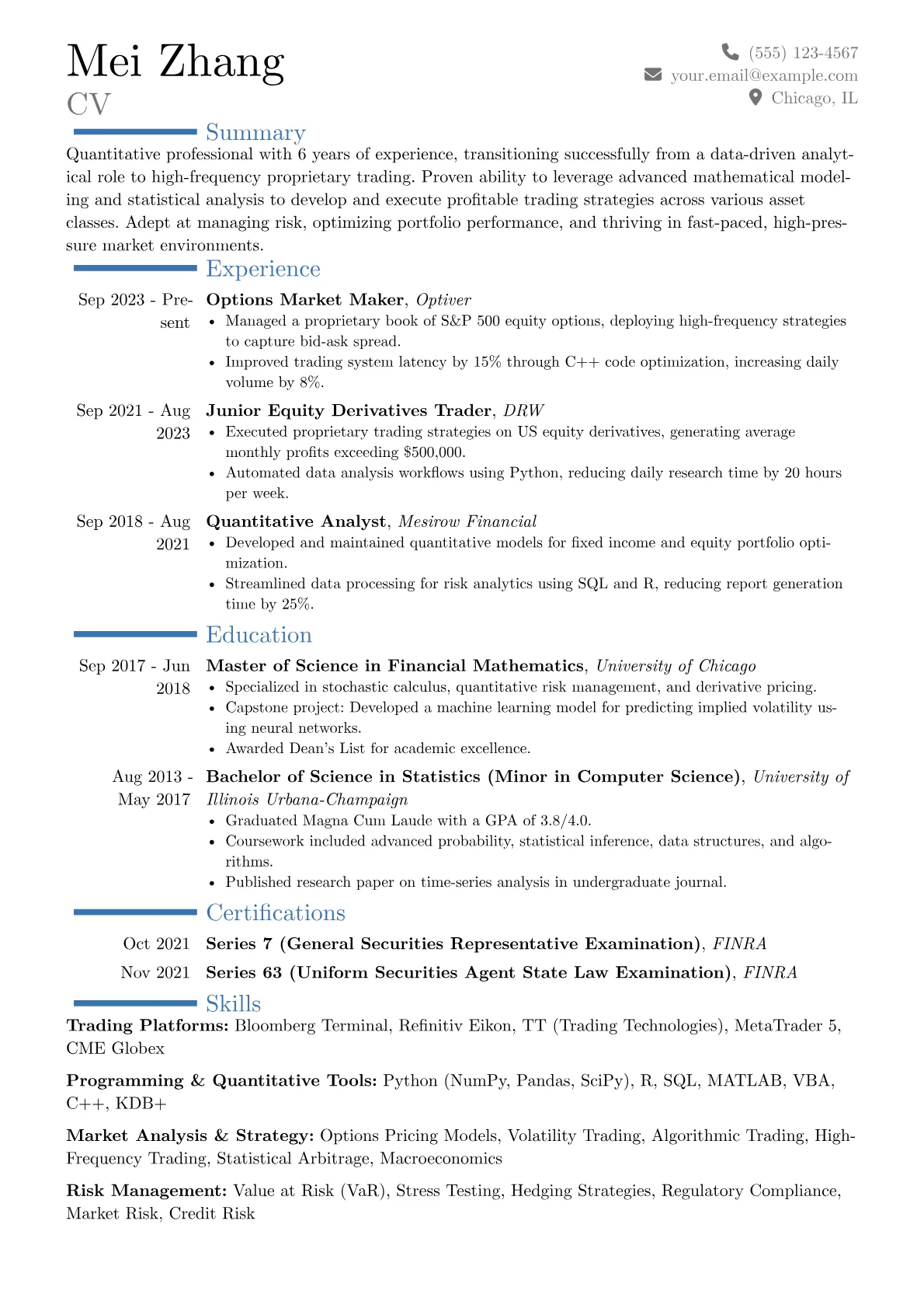 Career changer version - Page 1