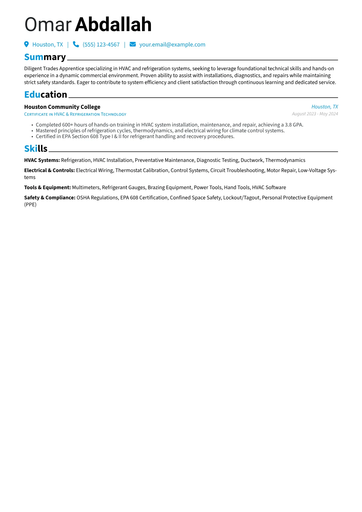 HVAC Trades Apprentice version - Page 1