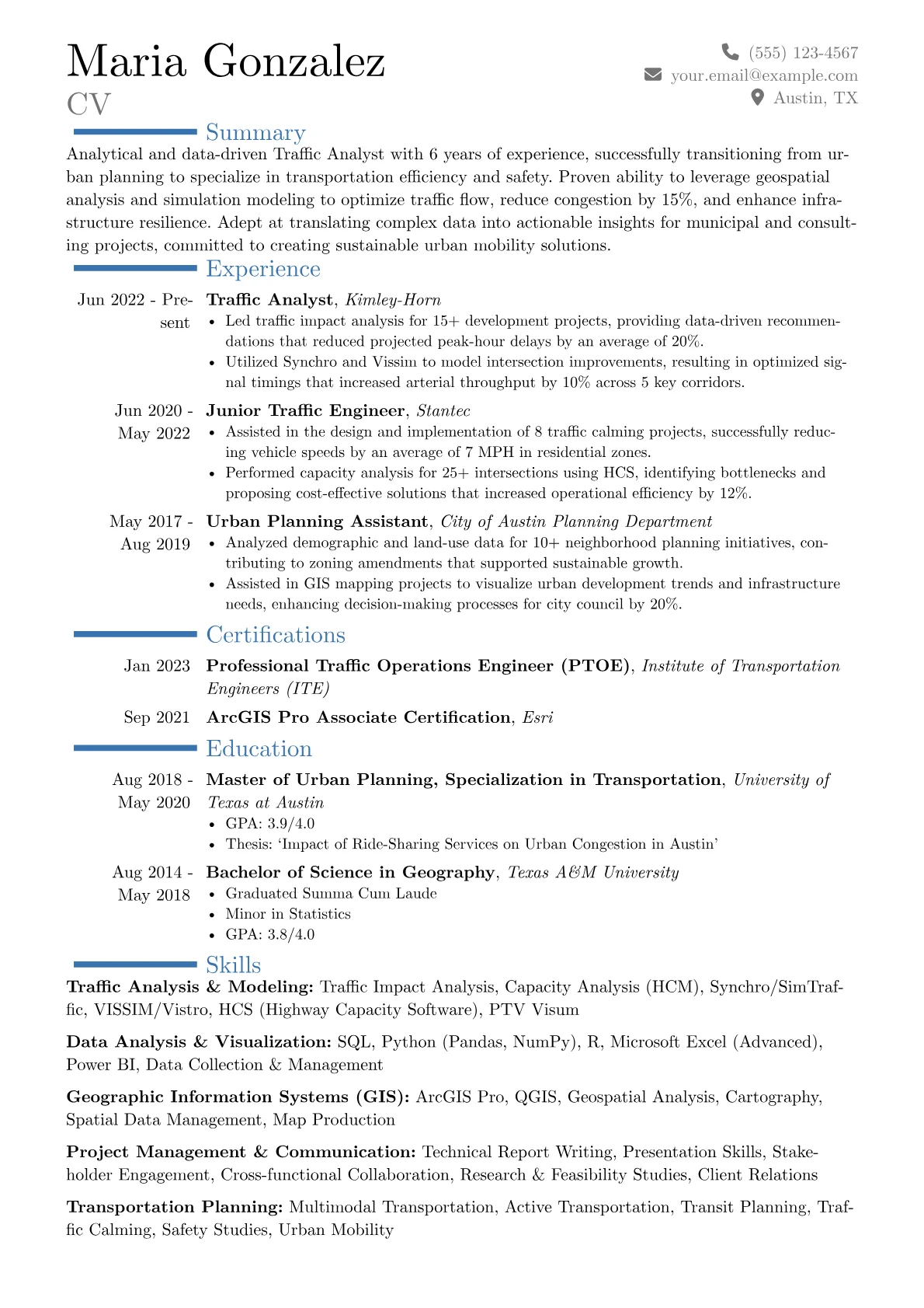 Career changer version - Page 1