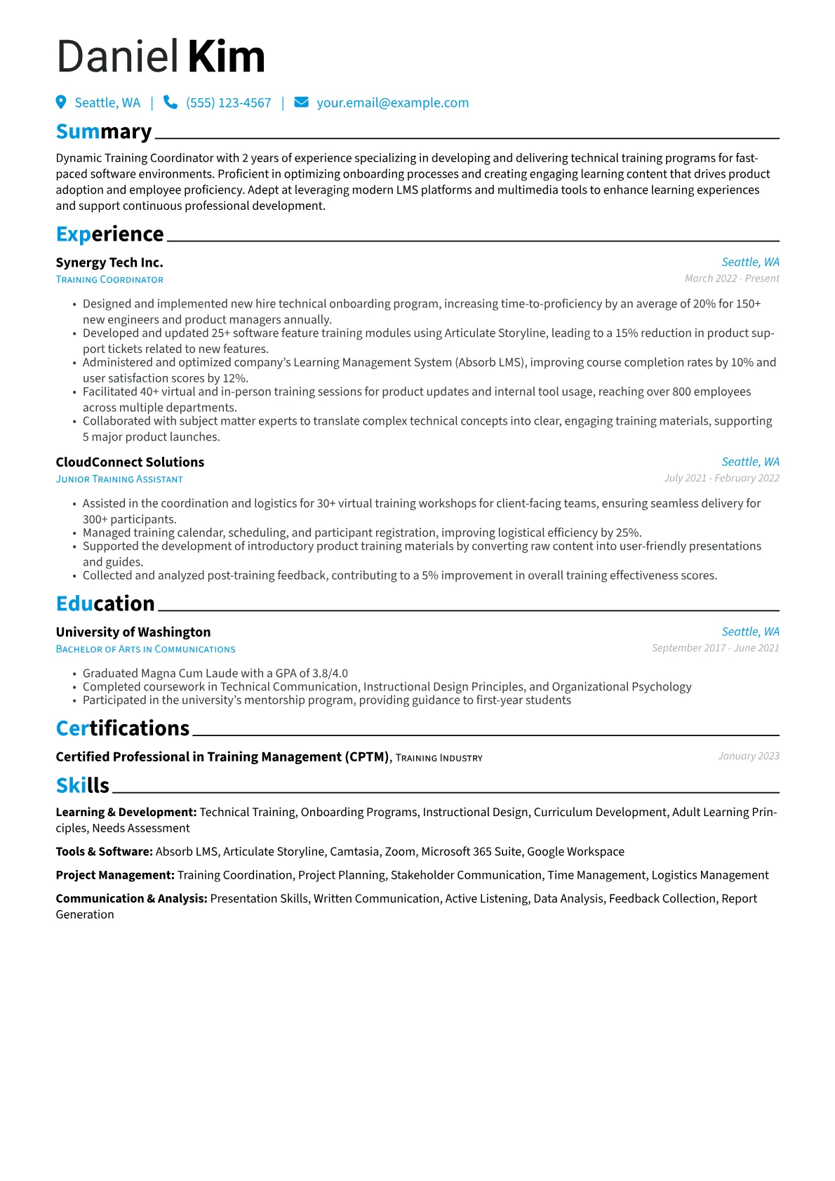 Tech Training Focus version - Page 1