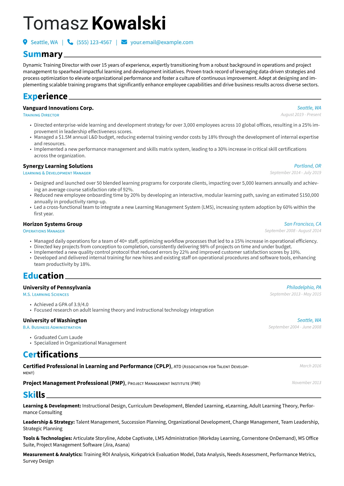 Career changer version - Page 1