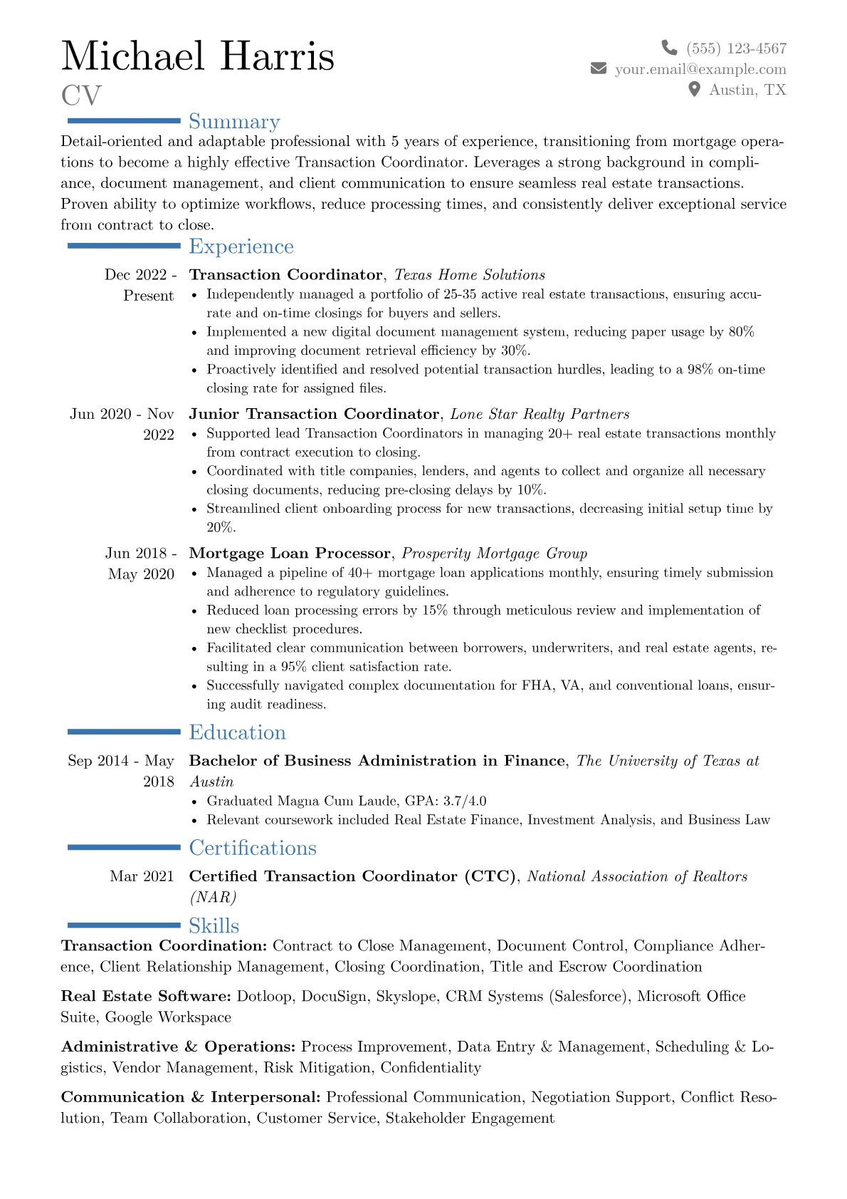 Career changer version - Page 1