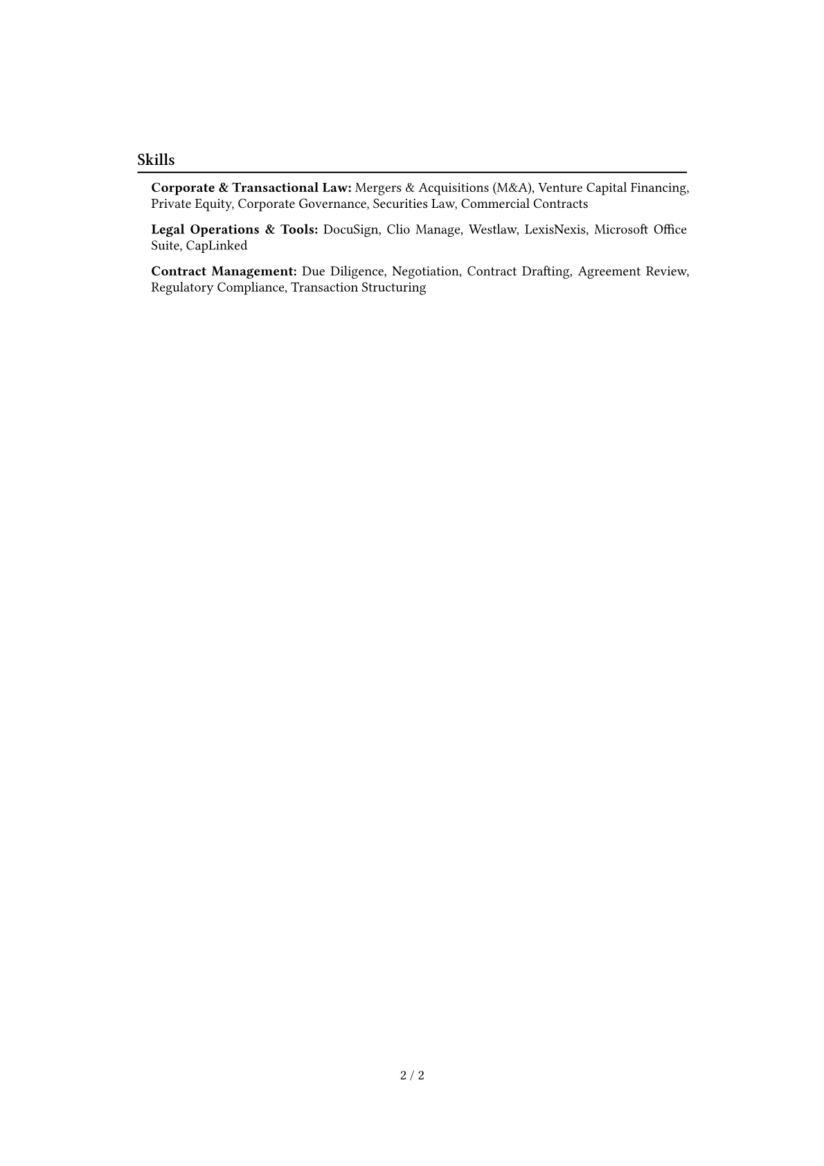Career changer version - Page 2