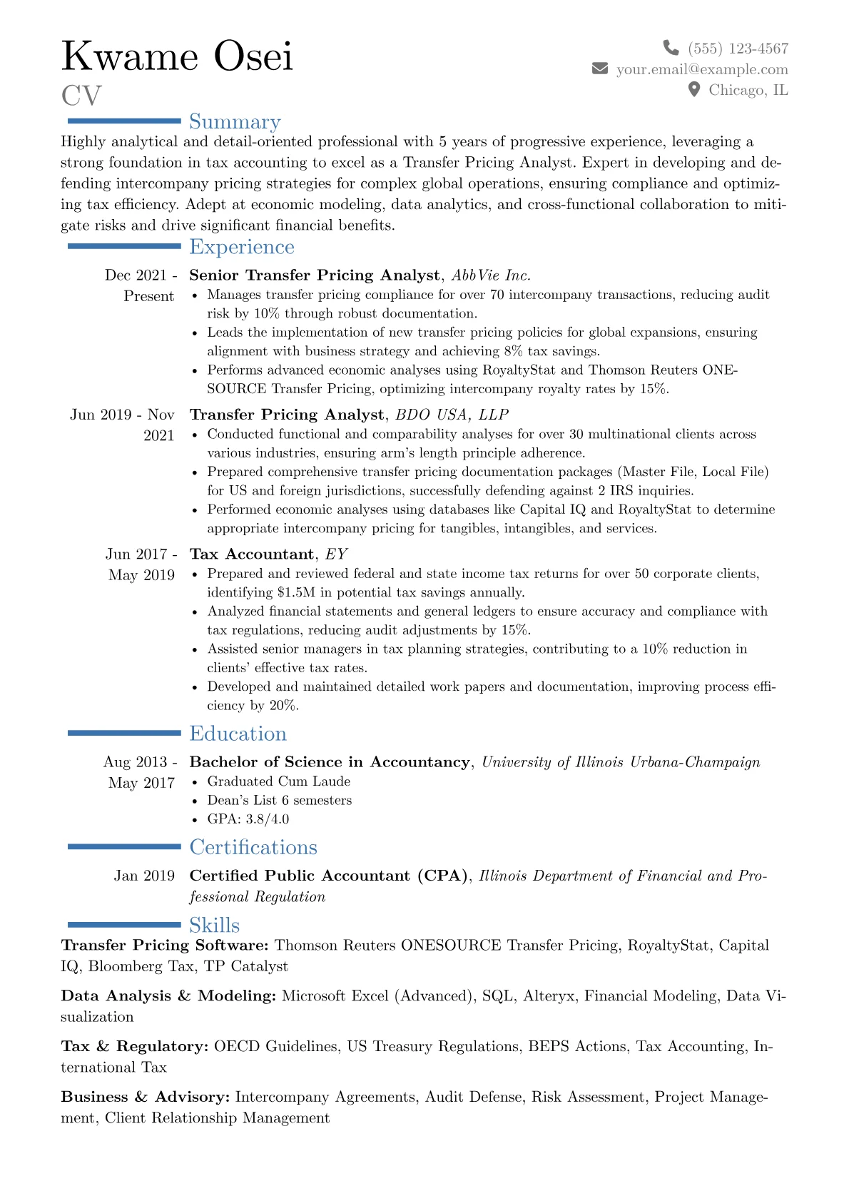 Career changer version - Page 1