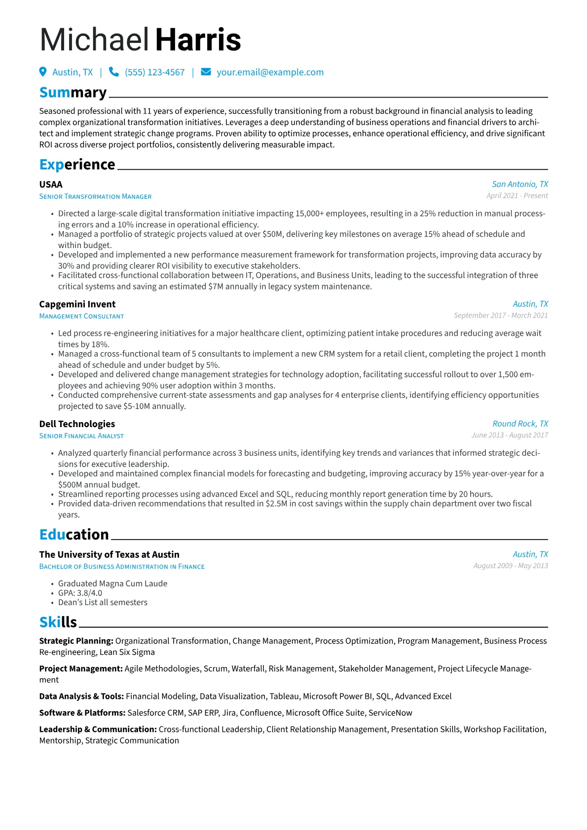 Career changer version - Page 1