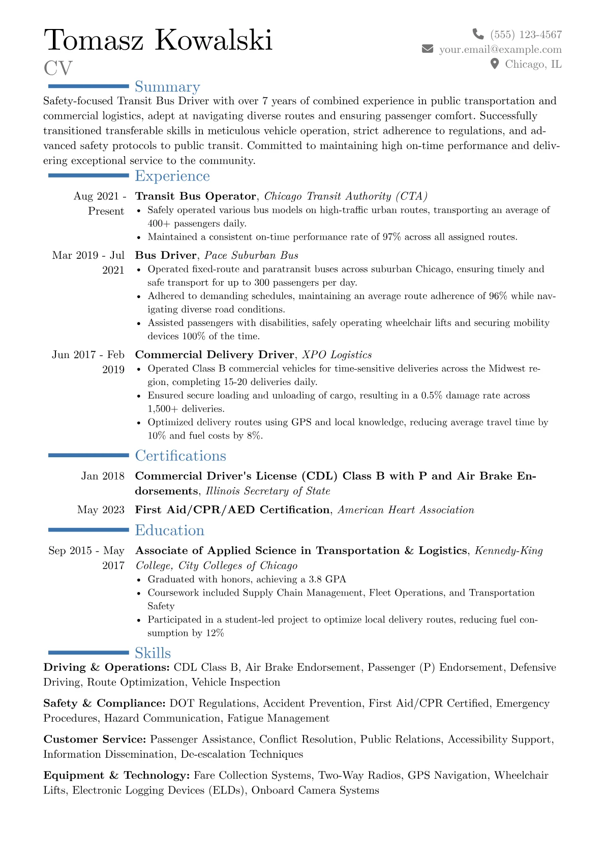 Career changer version - Page 1